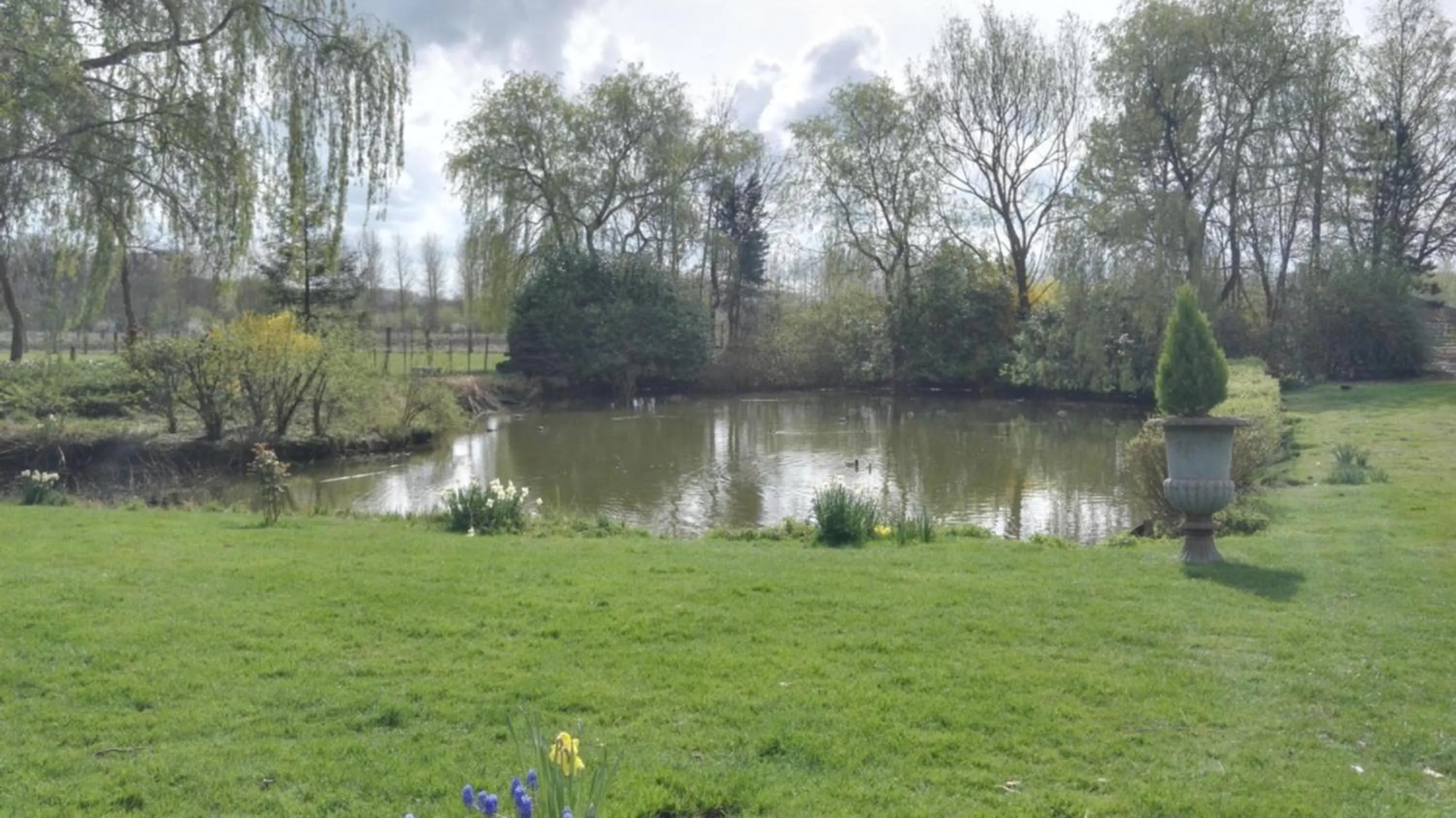 Garden view in les Bovrieres