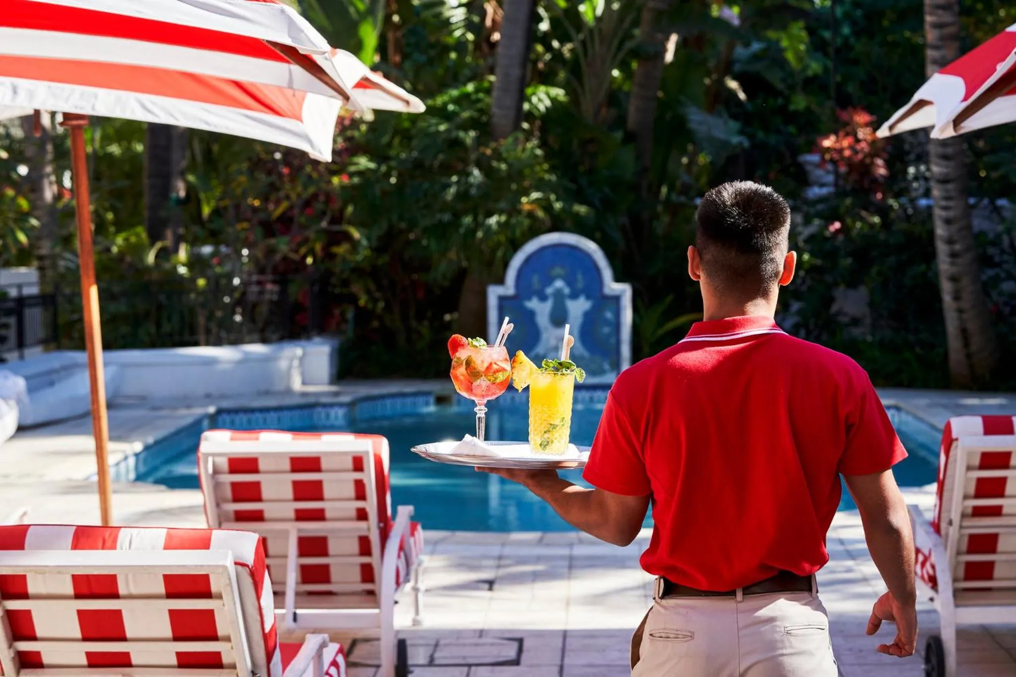 Swimming pool in The Oyster Box