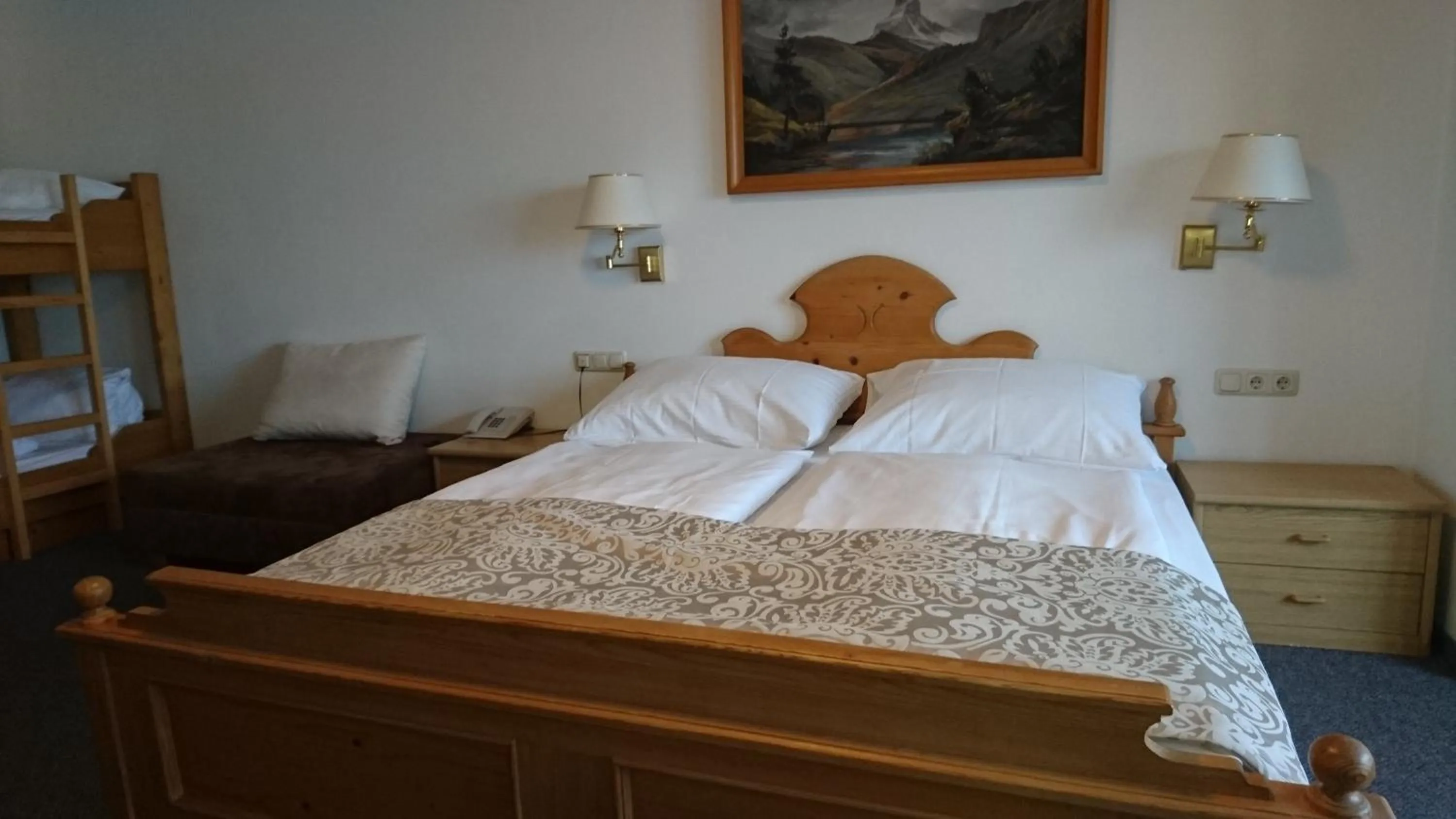 Photo of the whole room, Bed in Hotel Wiesenegg