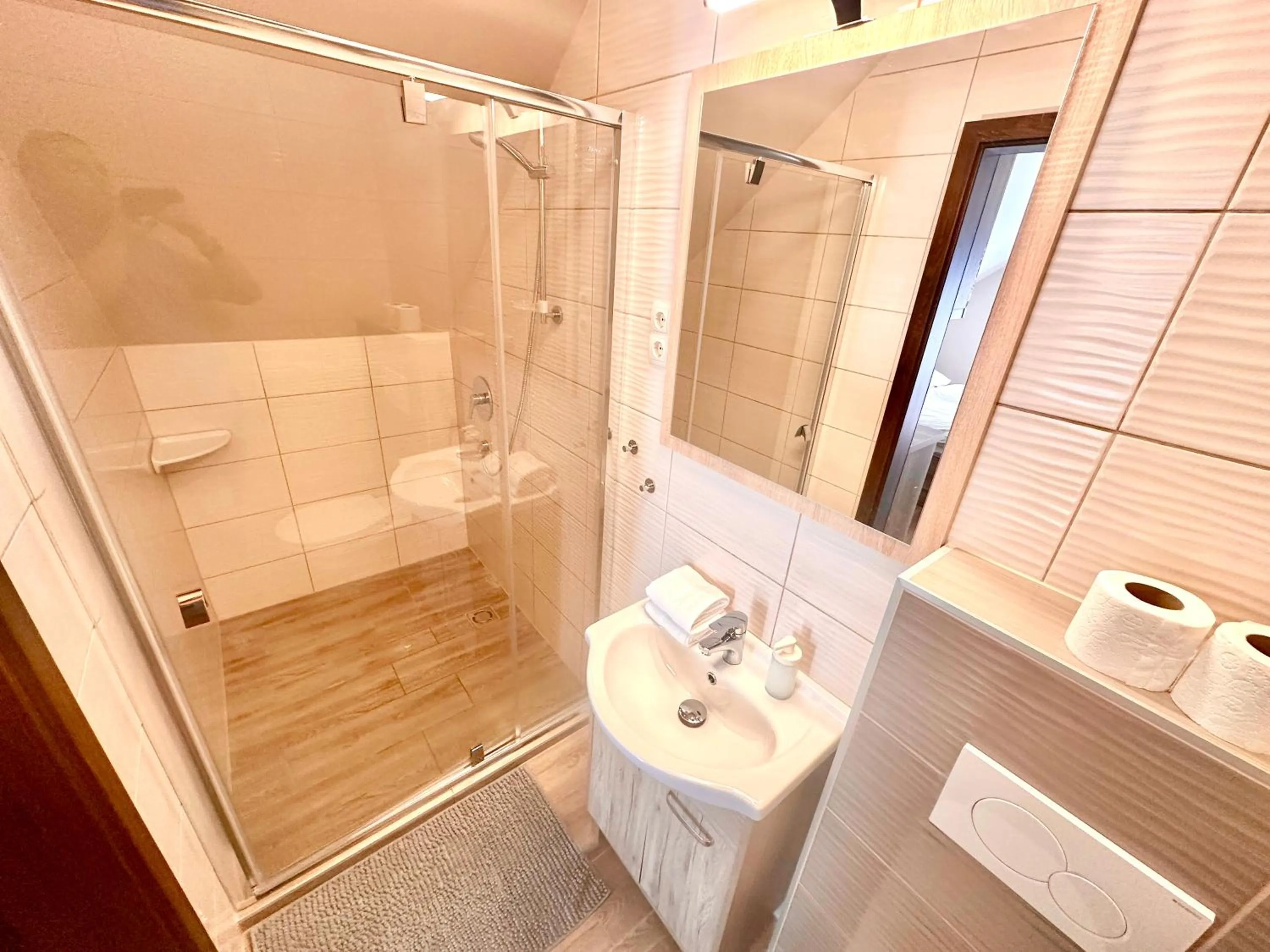 Bathroom in See Vendégház - Siófok