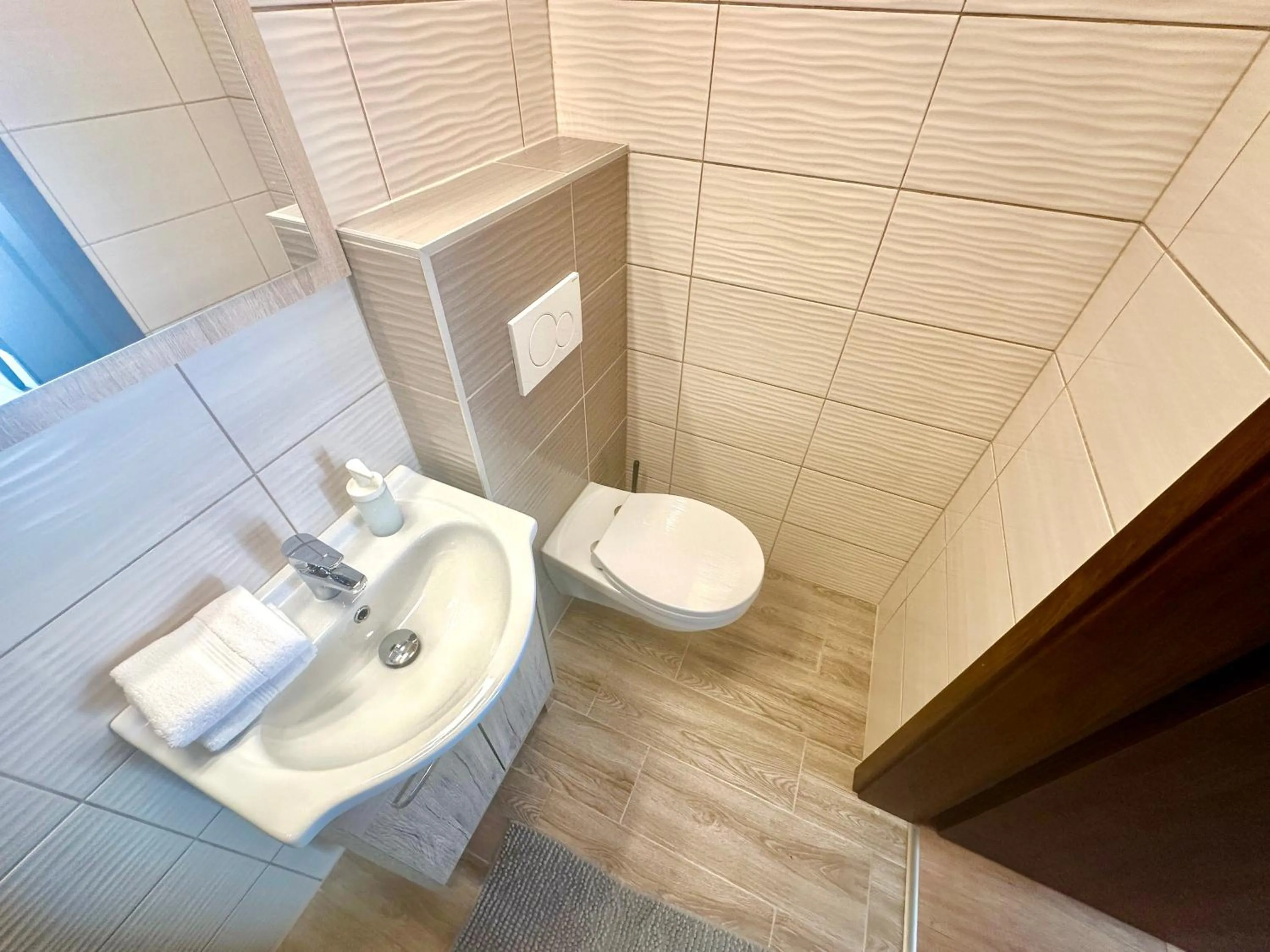 Bathroom in See Vendégház - Siófok