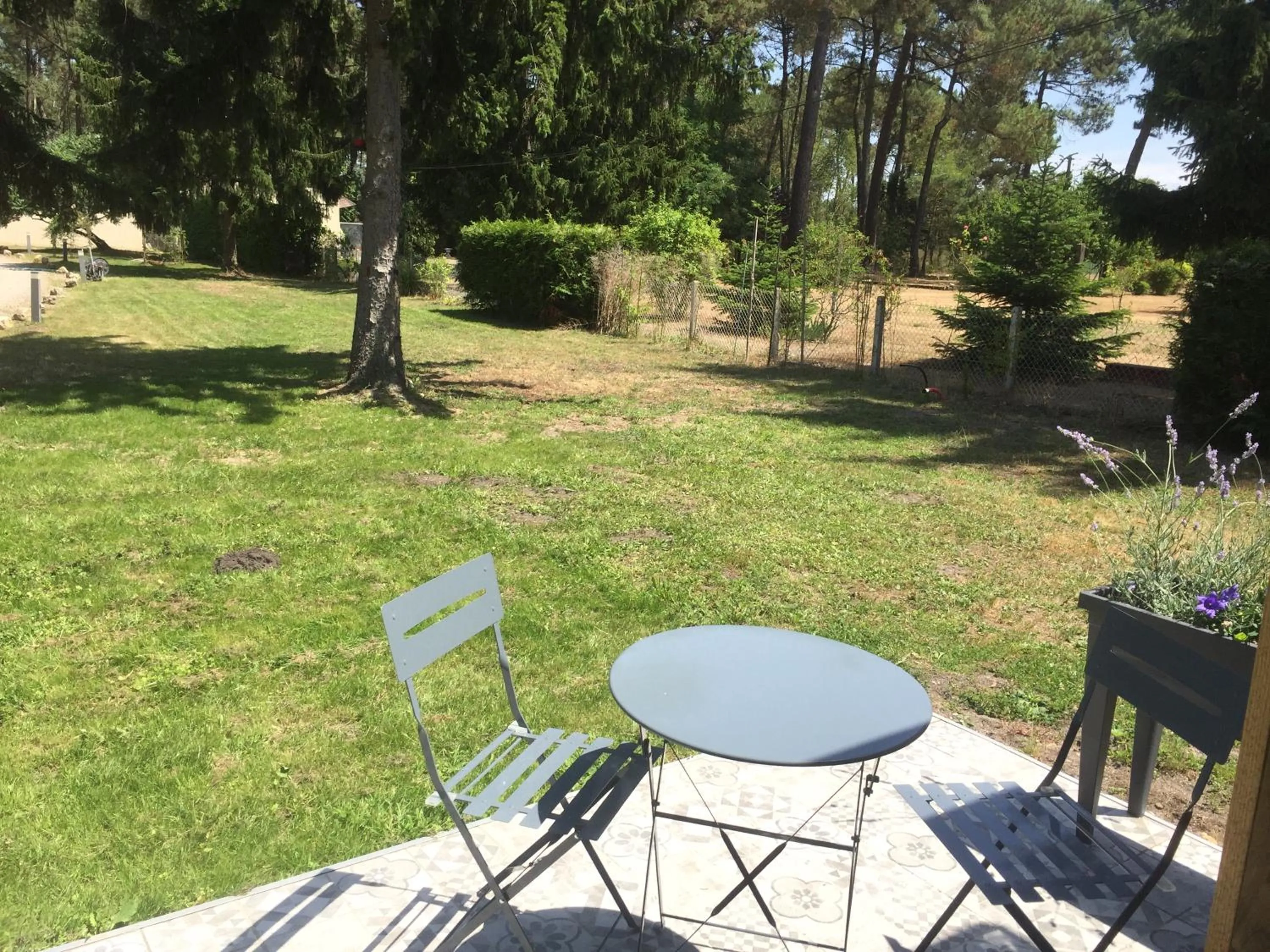 Patio in Cabane du Circuit