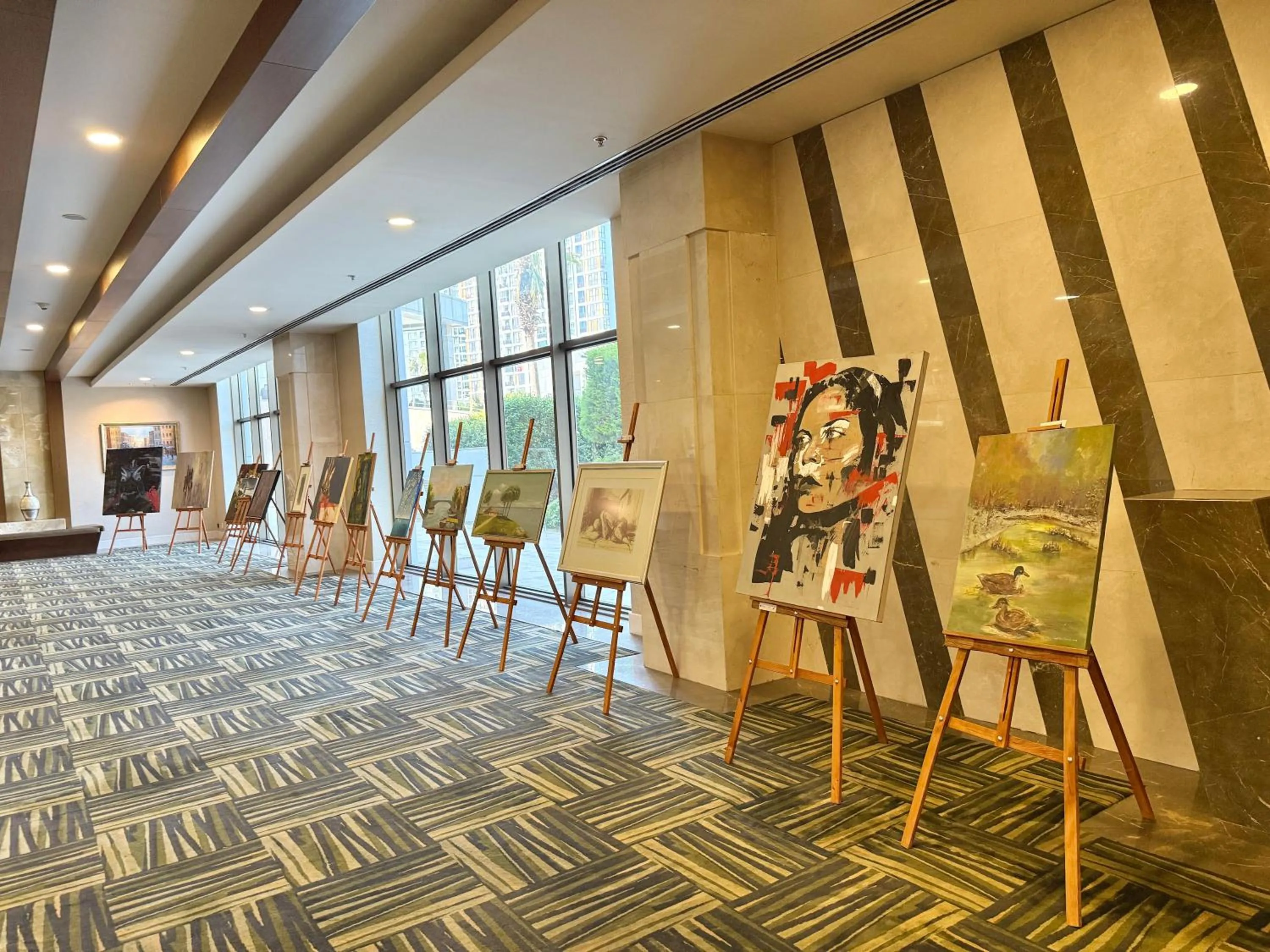 Decorative detail in The Green Park Pendik