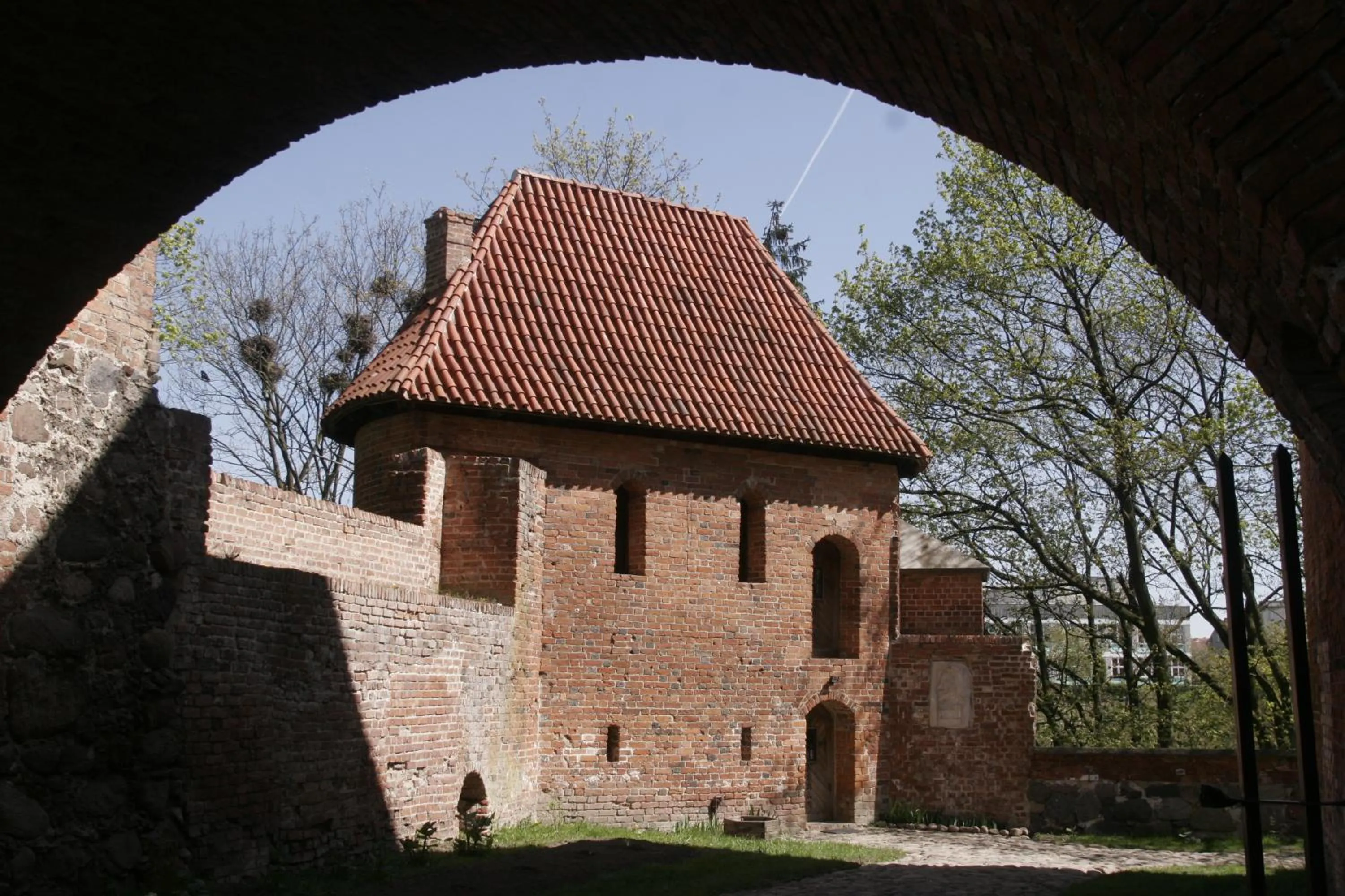 Facade/entrance in Zamek Reszel
