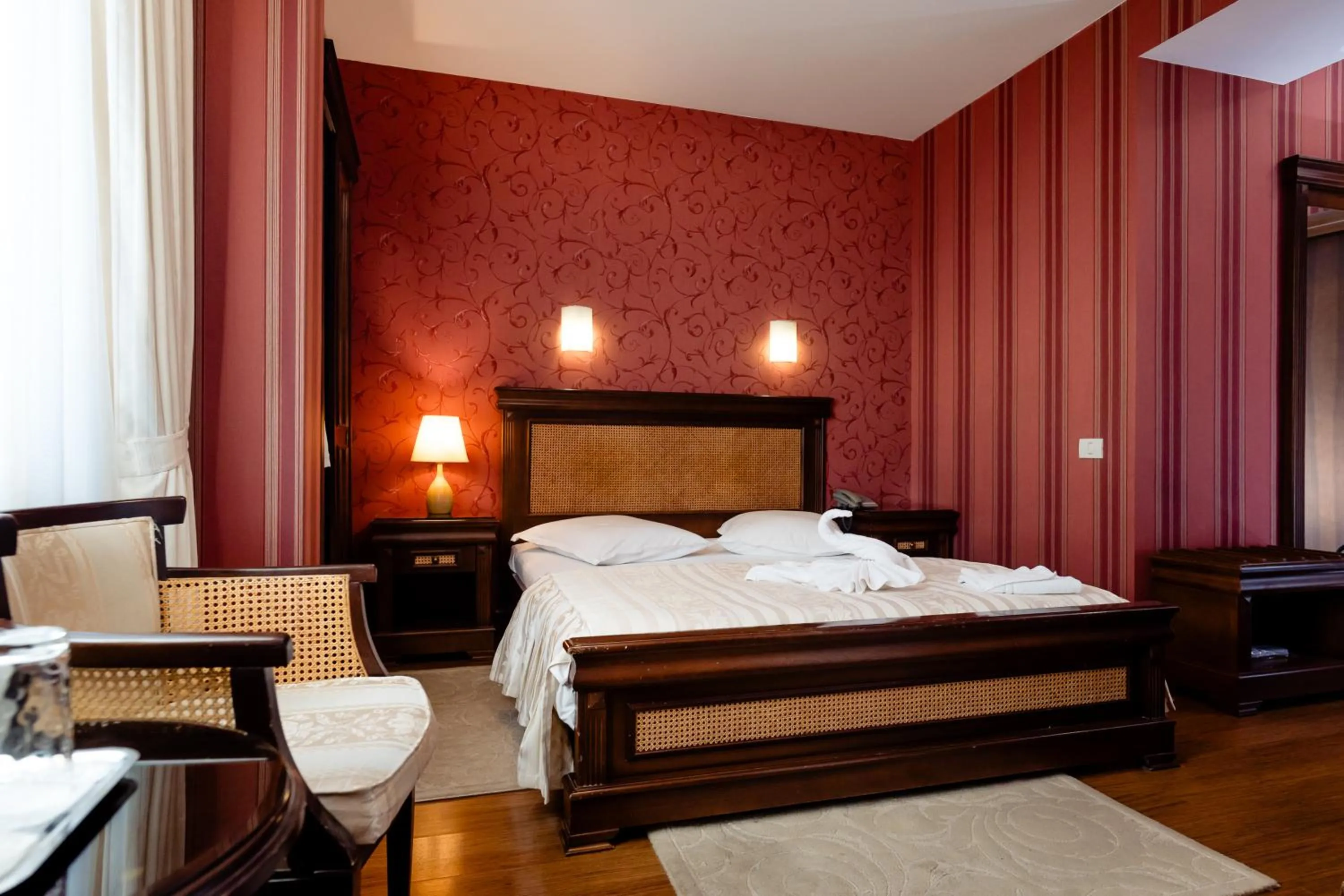 Bed in Acapulco Hotel