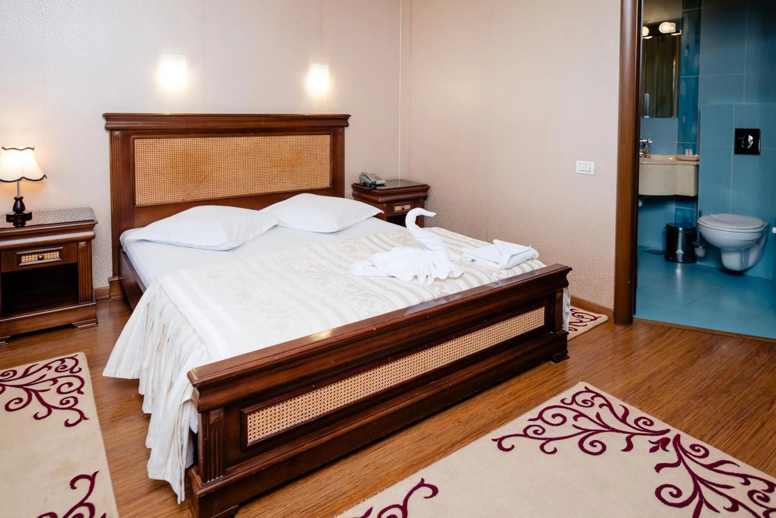 Bed in Acapulco Hotel