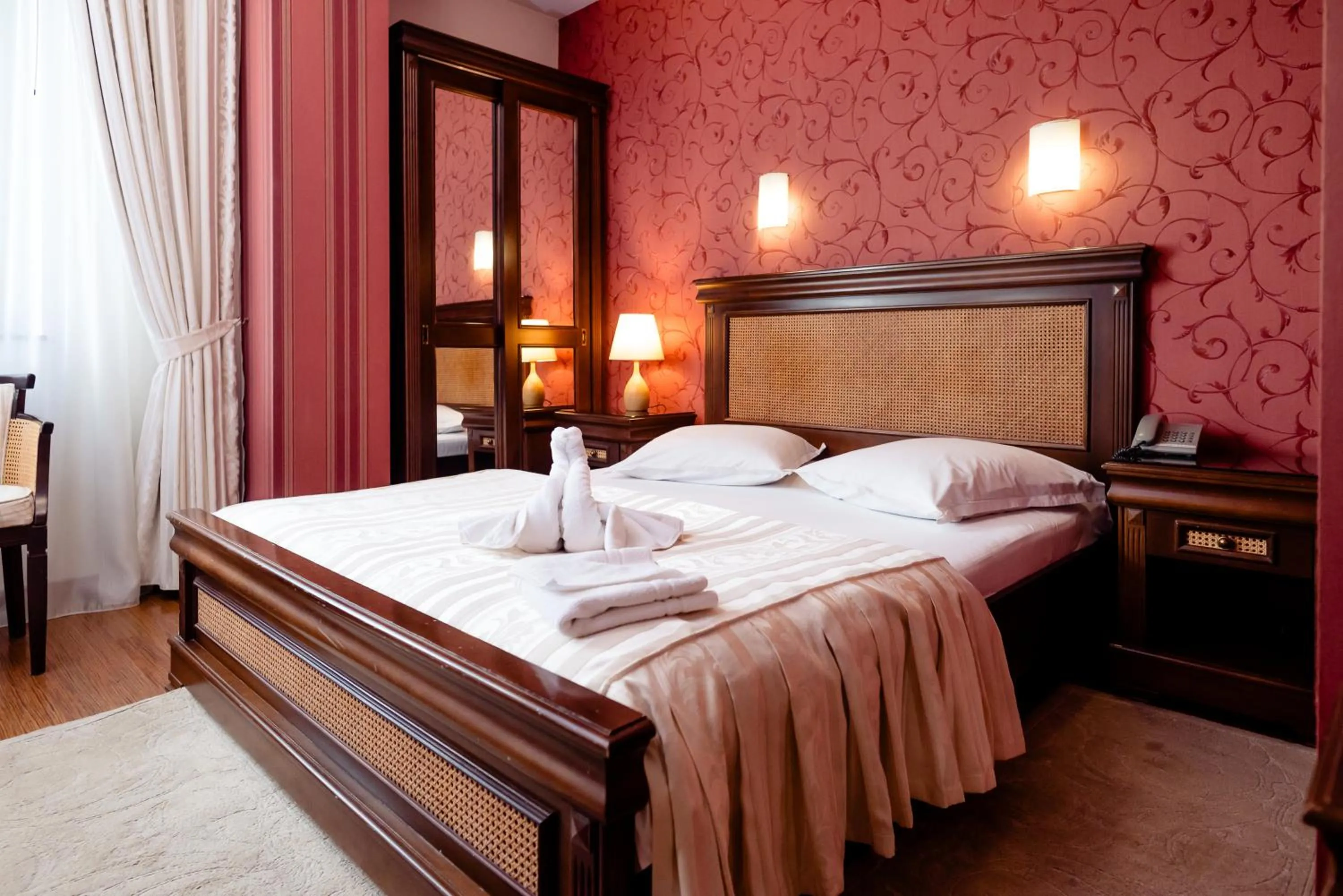 Bed in Acapulco Hotel