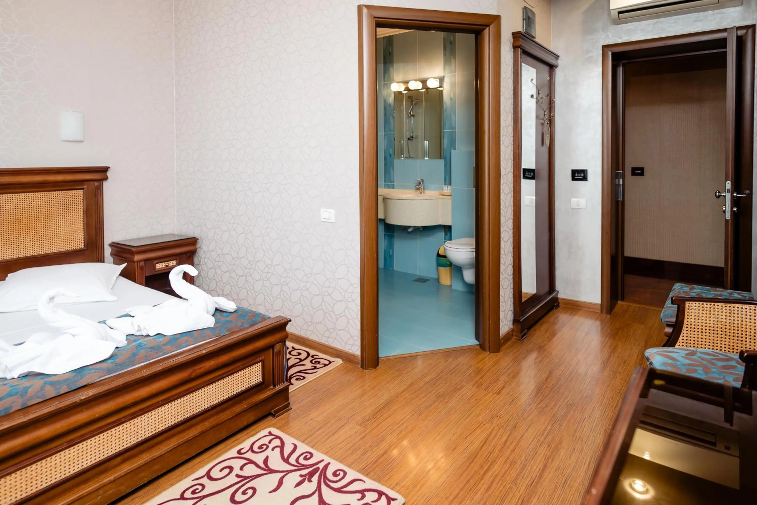 Bed in Acapulco Hotel