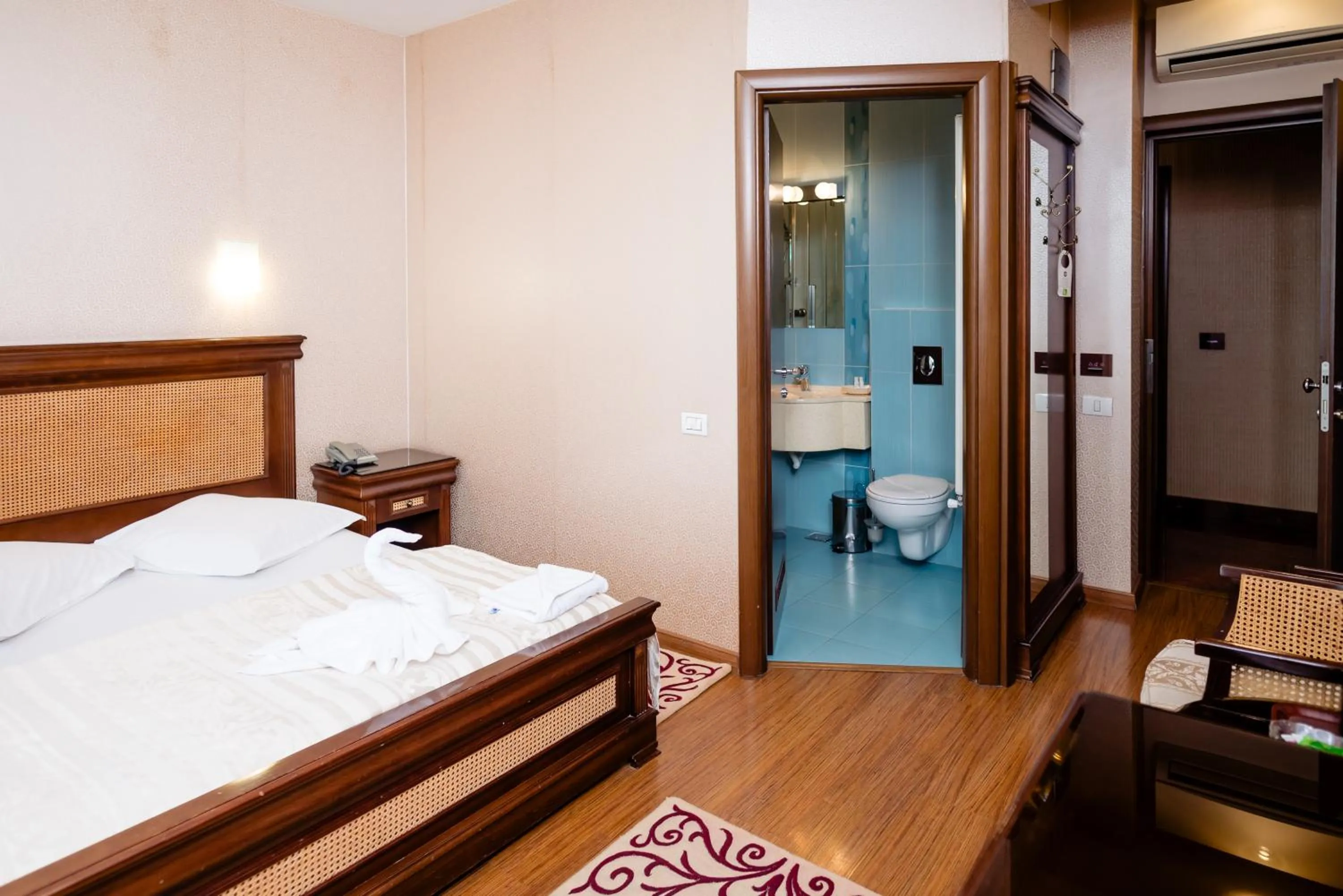 Bed in Acapulco Hotel