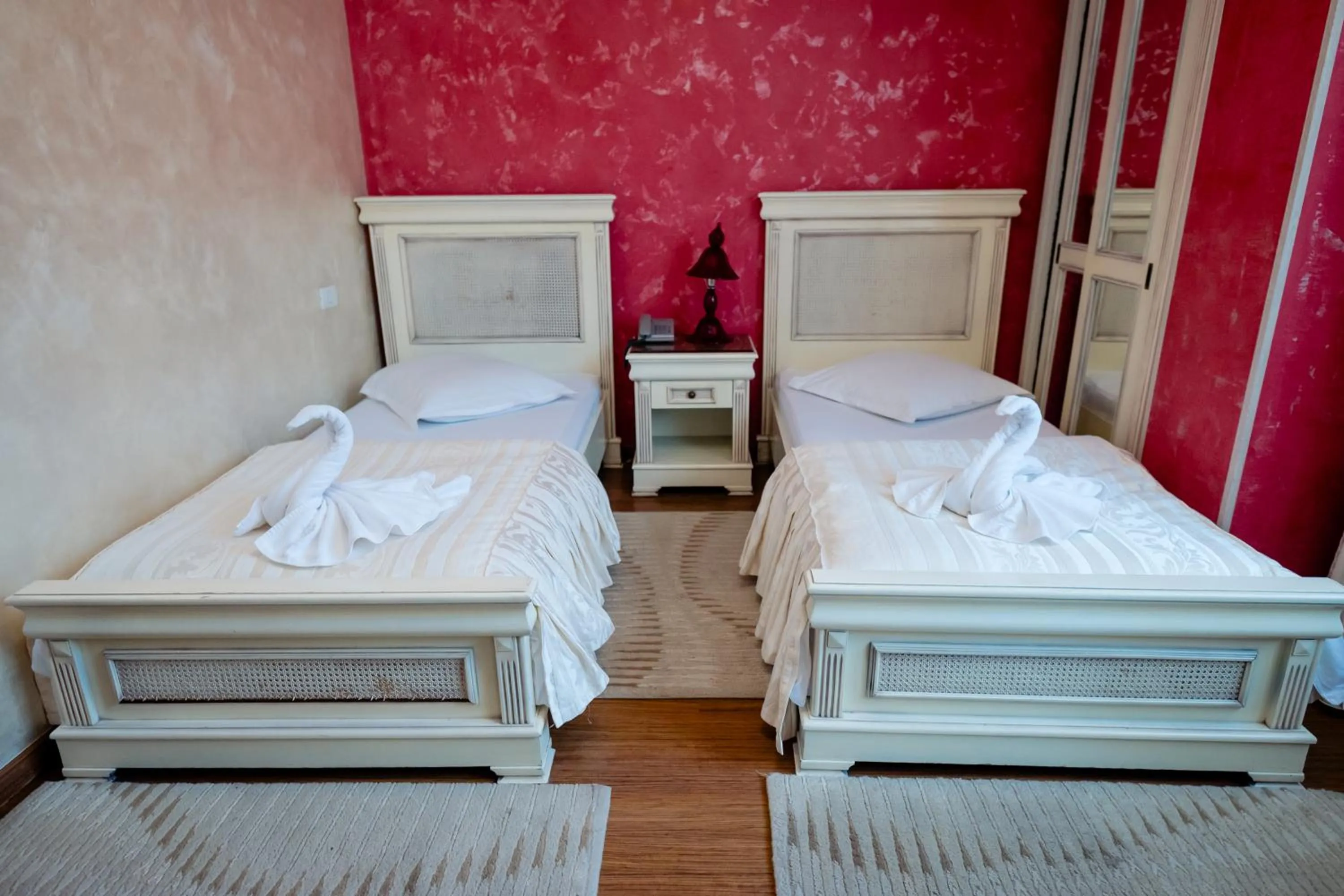 Bed in Acapulco Hotel