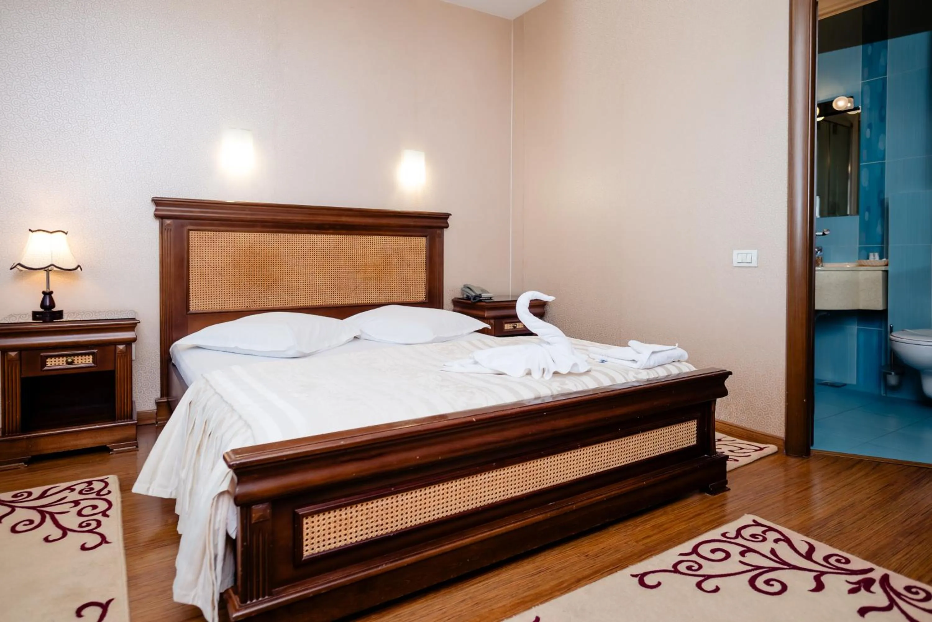 Bed in Acapulco Hotel