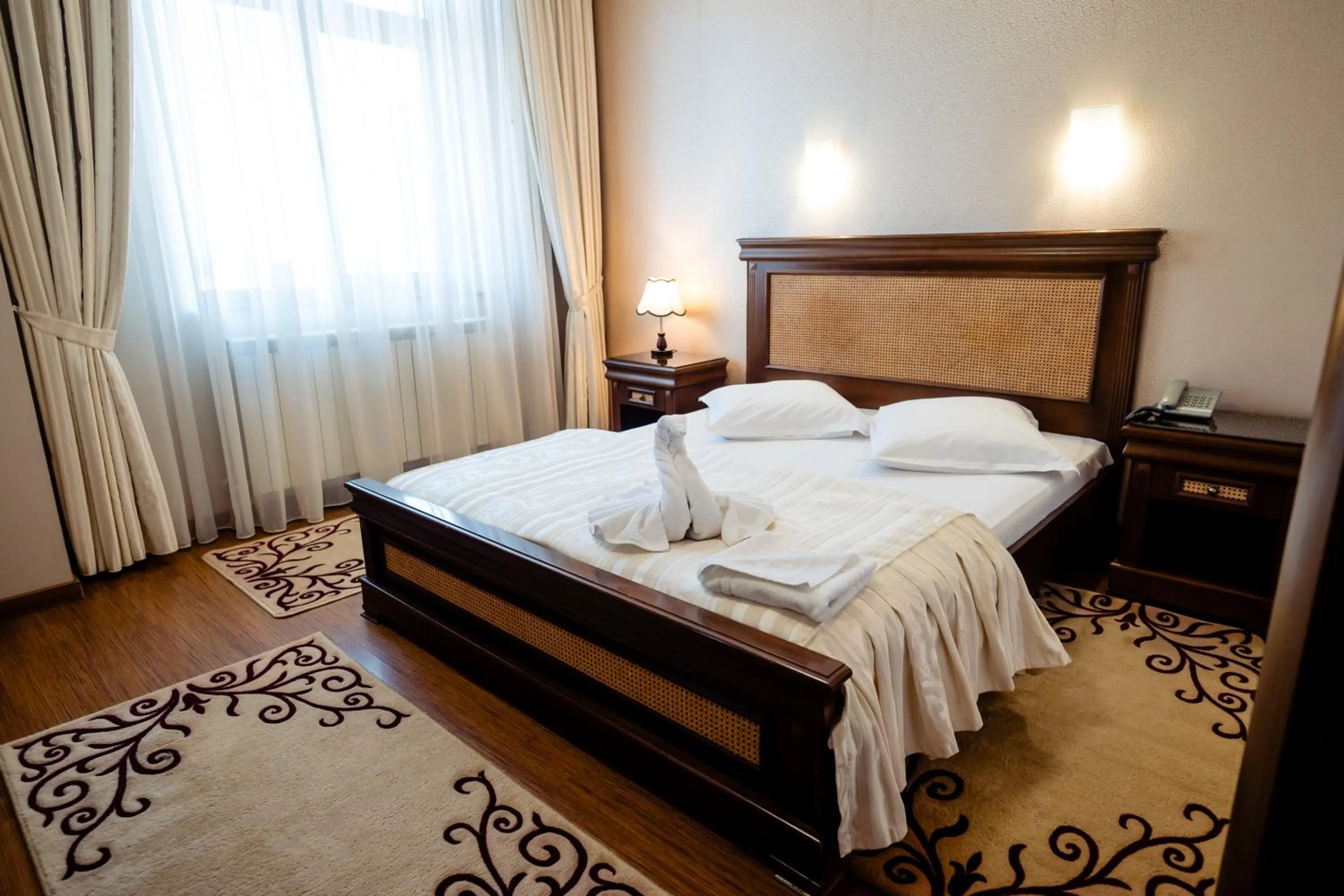 Bed in Acapulco Hotel