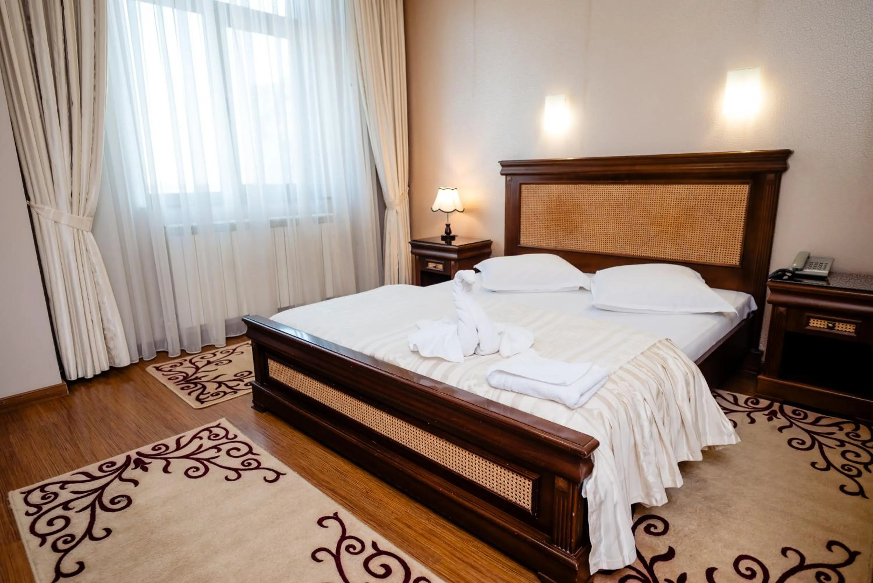 Bed in Acapulco Hotel