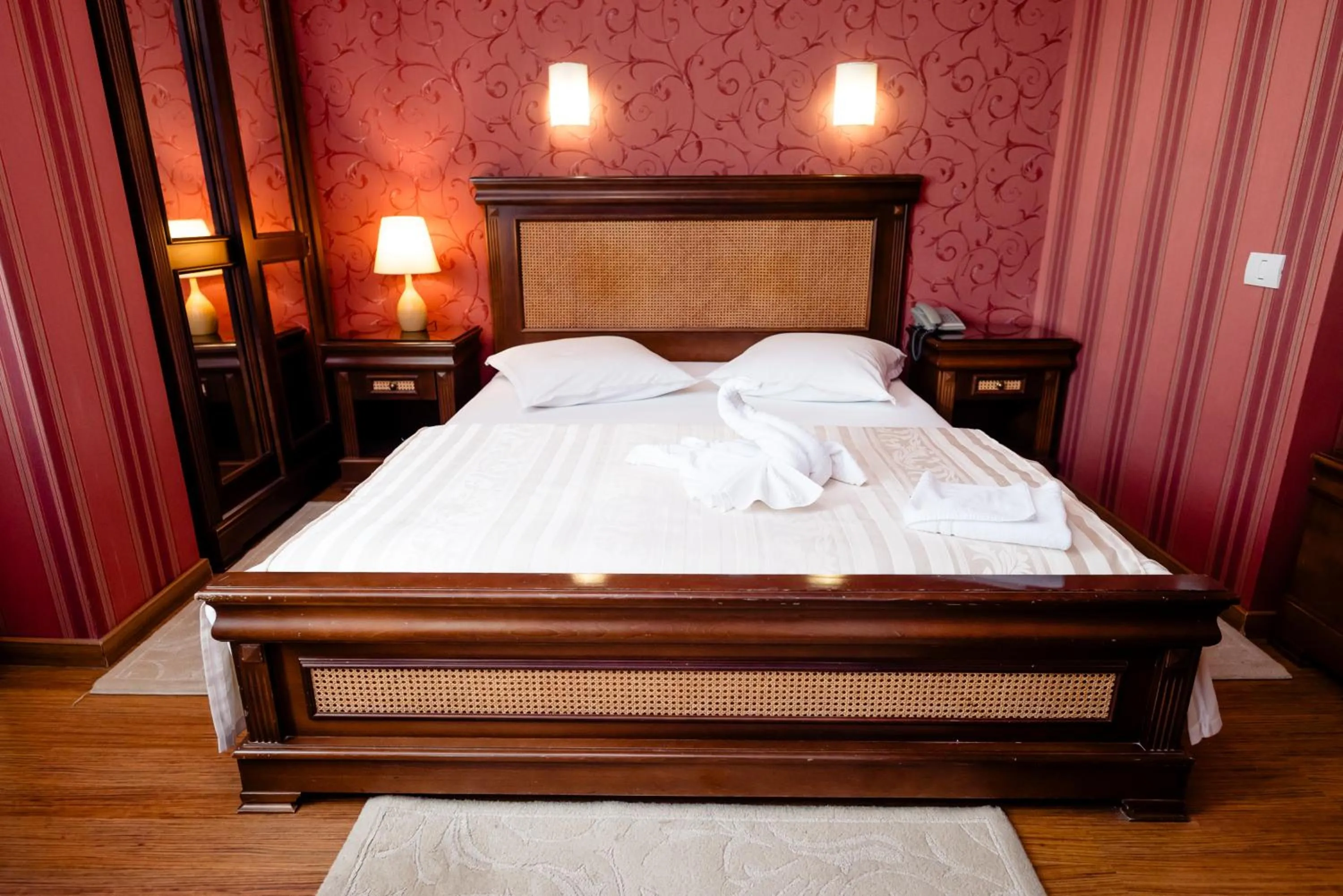 Bed in Acapulco Hotel