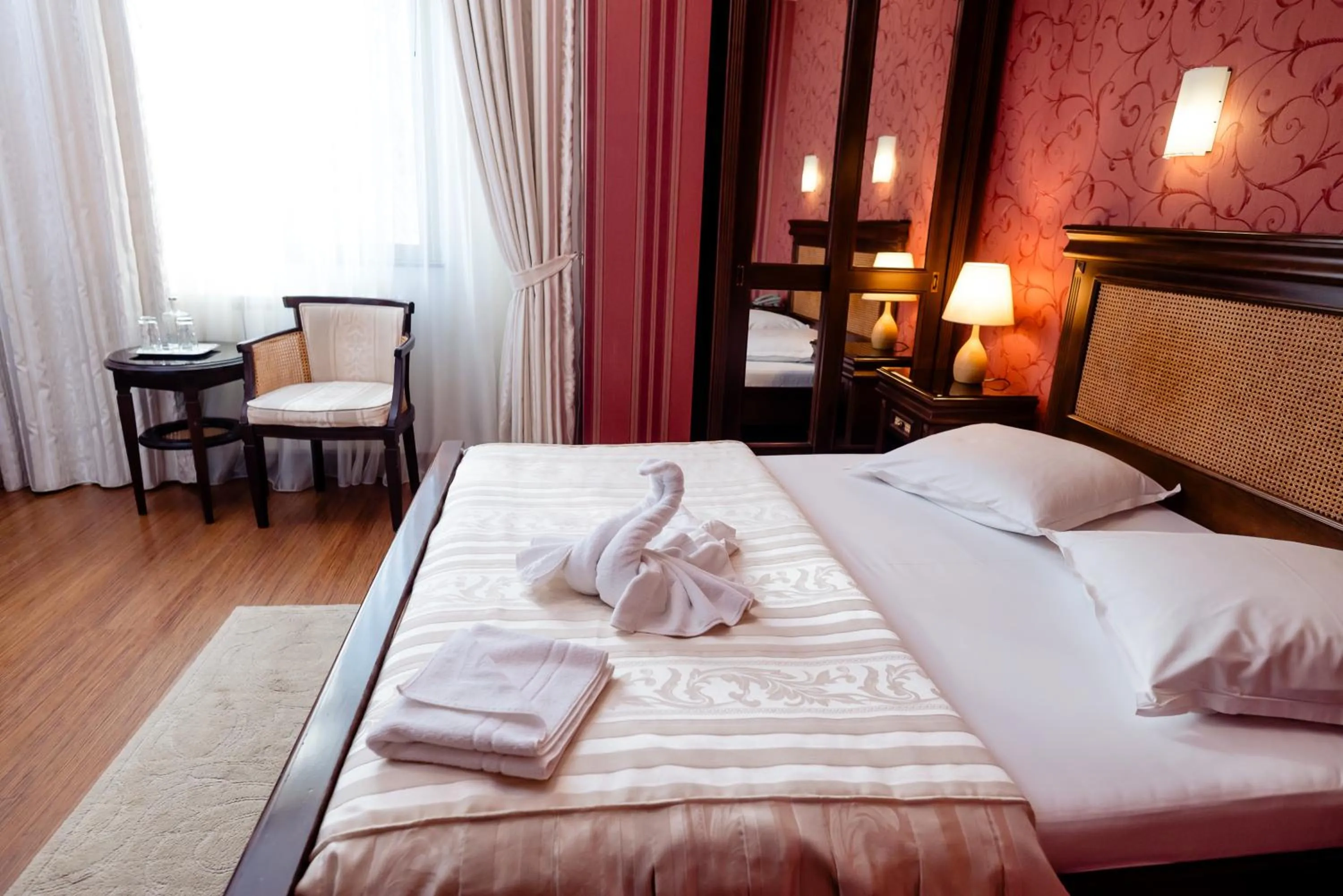 Bed in Acapulco Hotel