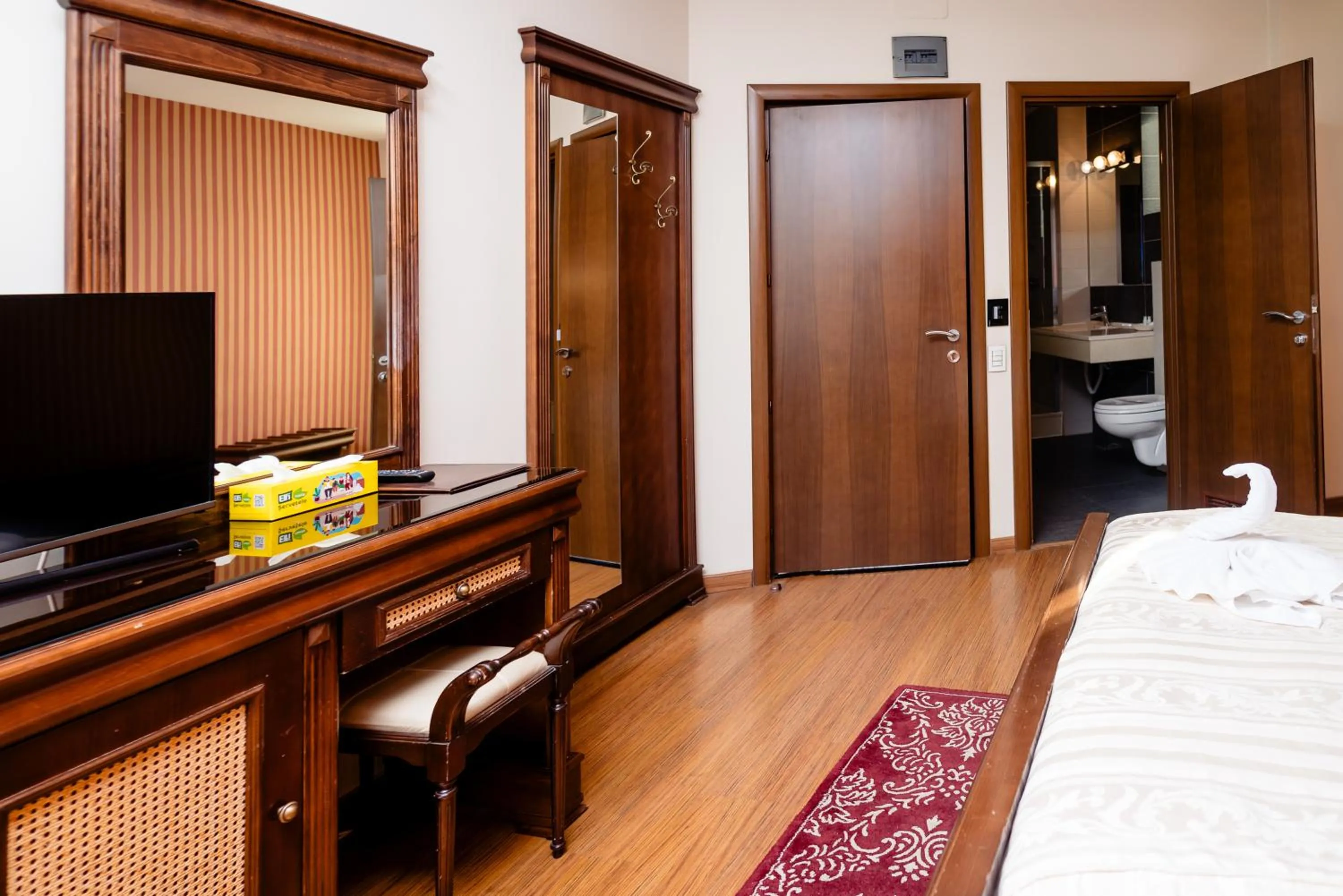 Bed in Acapulco Hotel