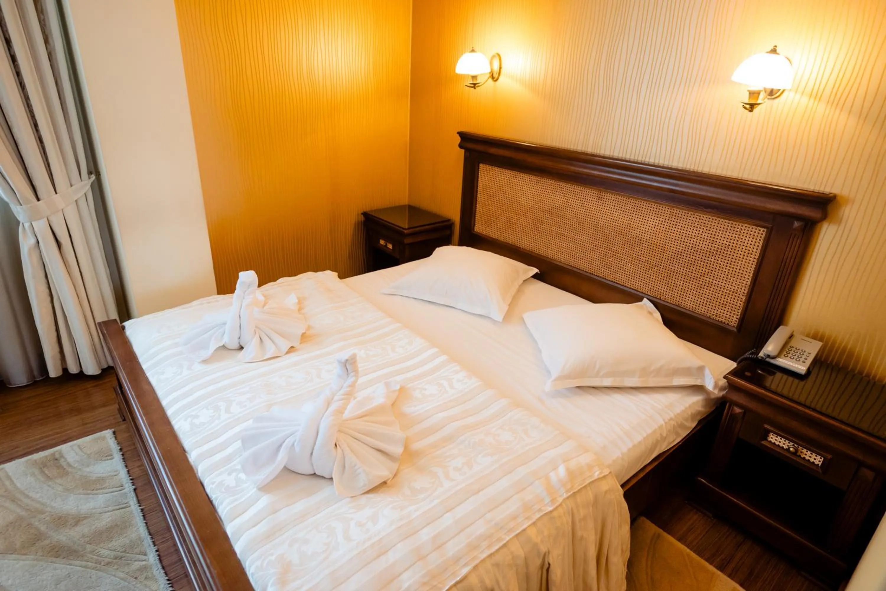 Bed in Acapulco Hotel