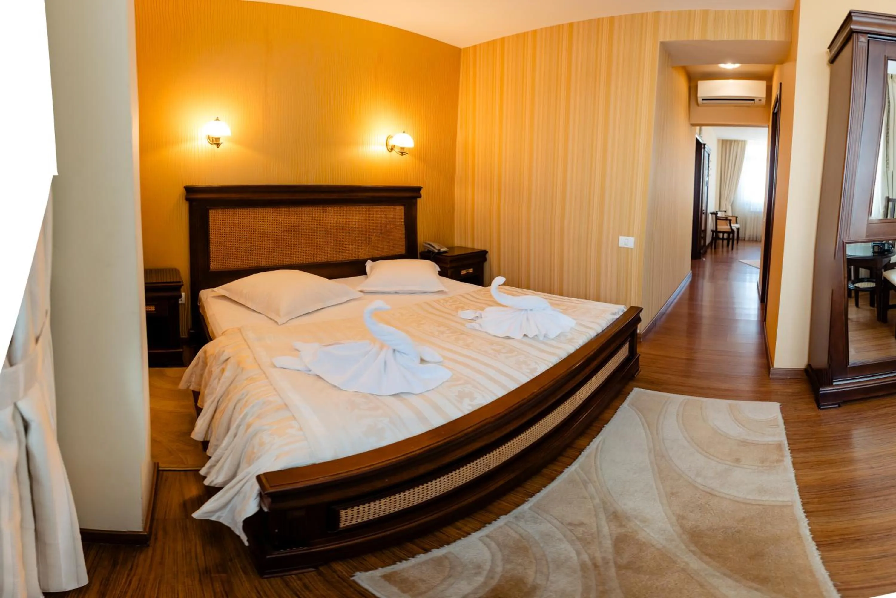 Bed in Acapulco Hotel