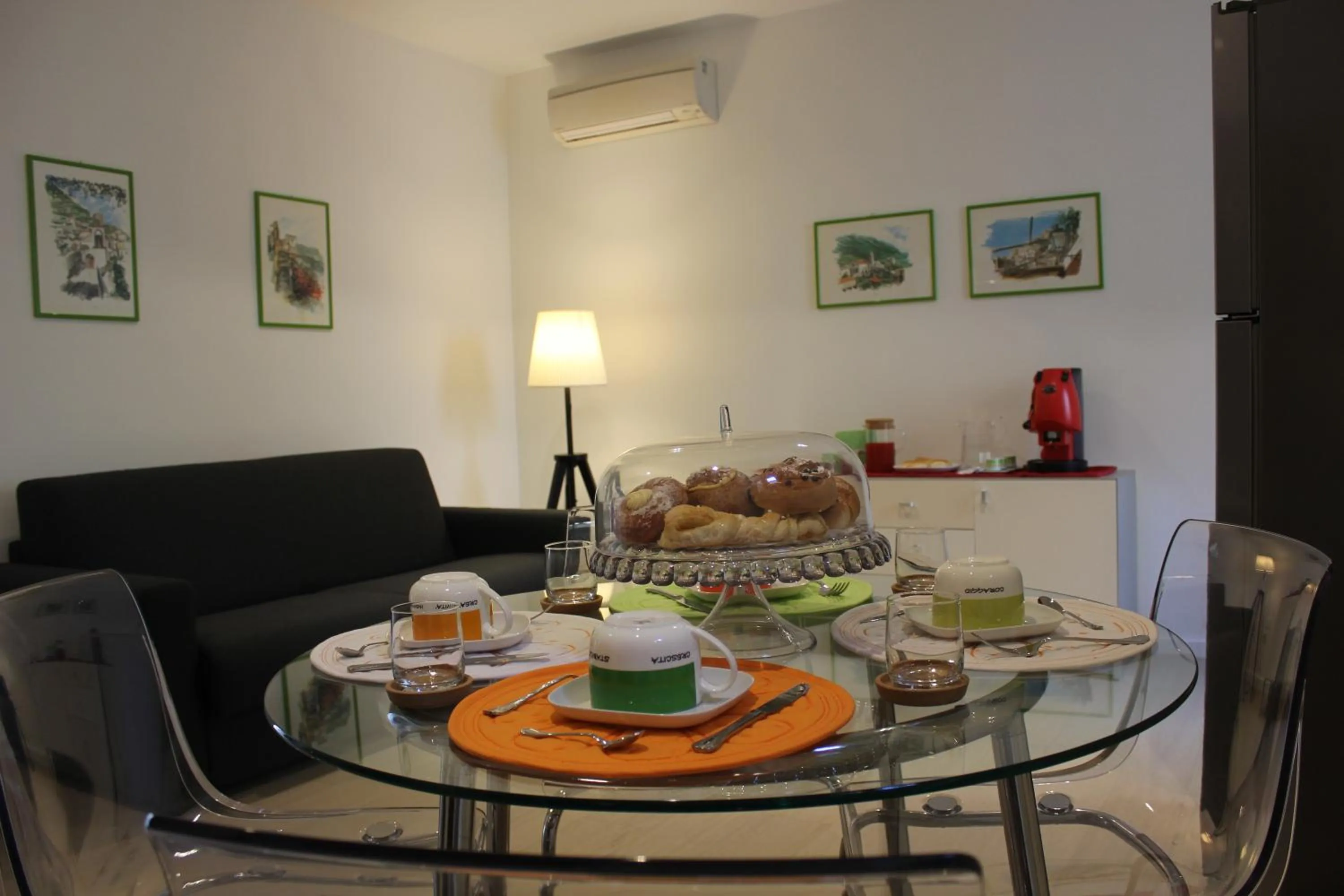 Italian breakfast in B&B Katerine