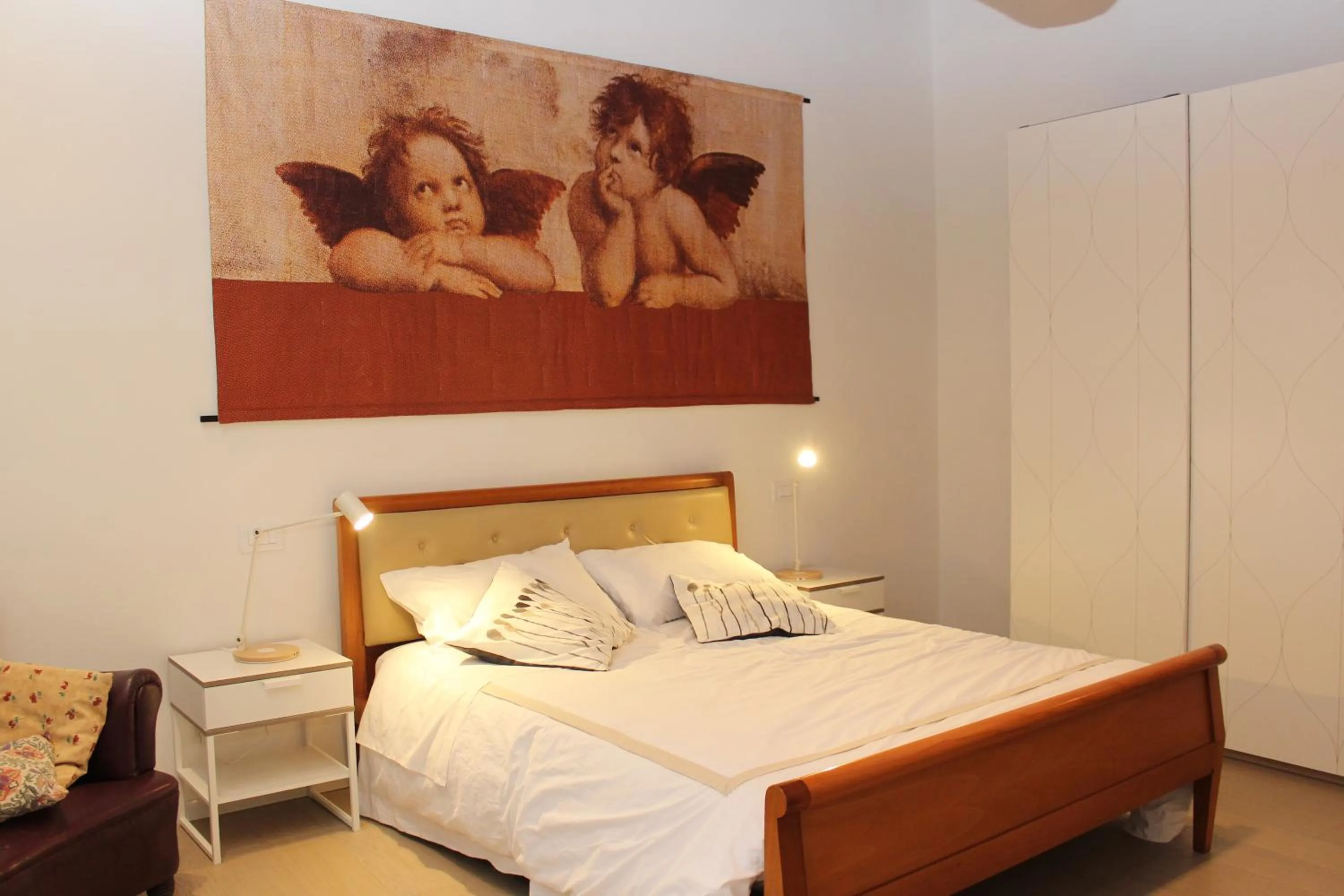 Bedroom, Bed in B&B Katerine