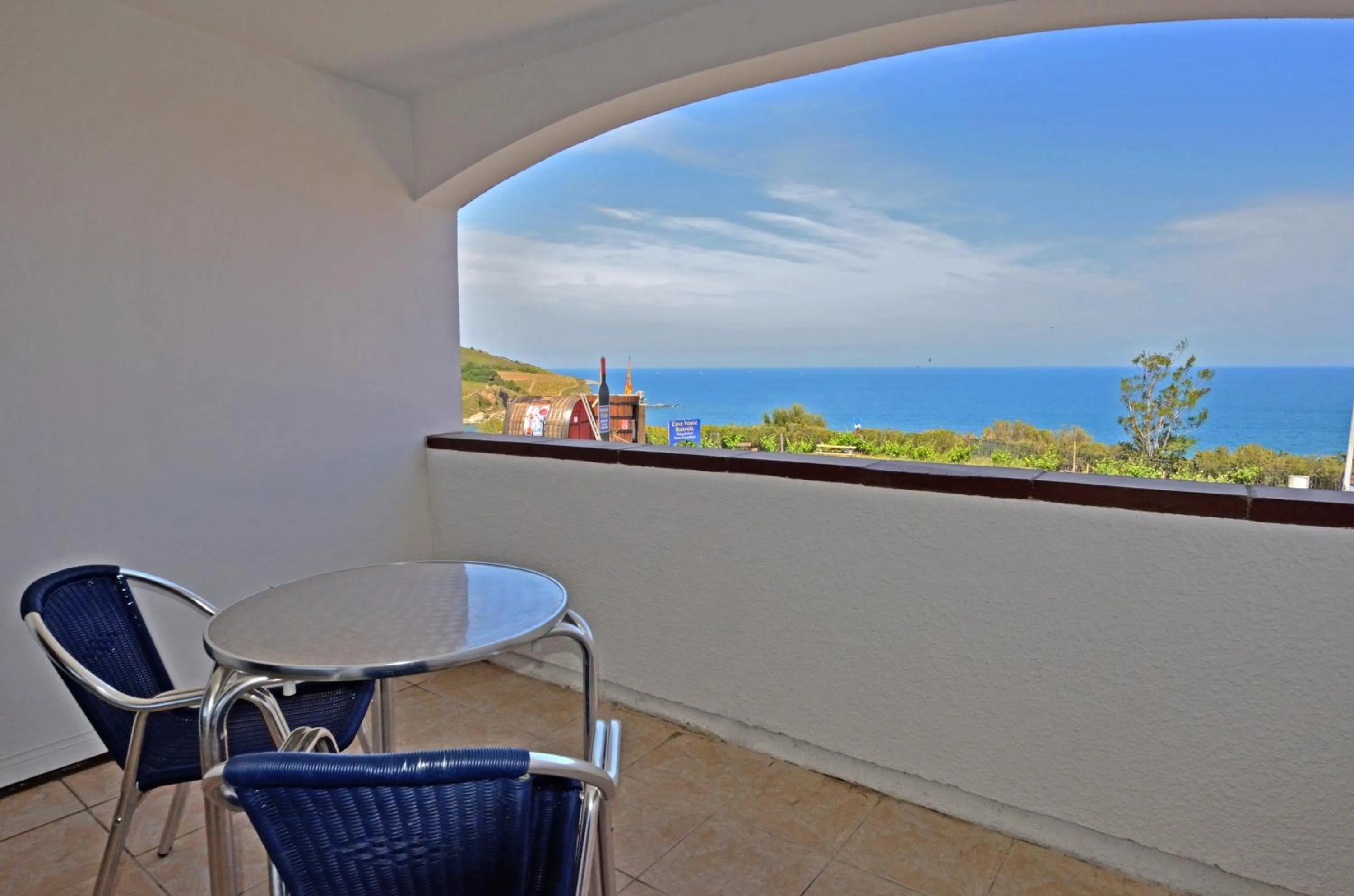 Balcony/Terrace in Logis Hotel Solhotel