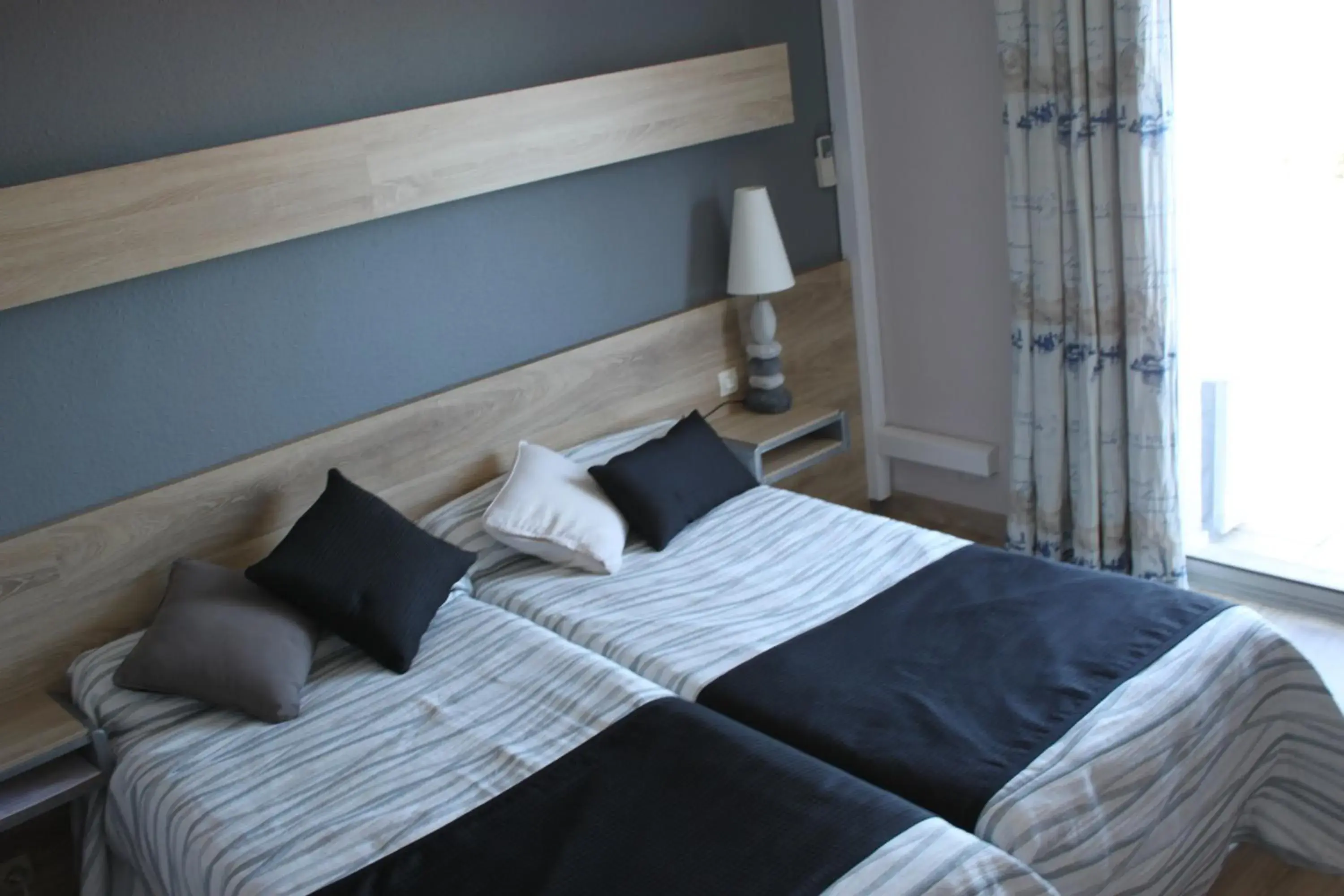 Twin Room in Logis Hotel Solhotel Twin Room in Logis Hotel Solhotel