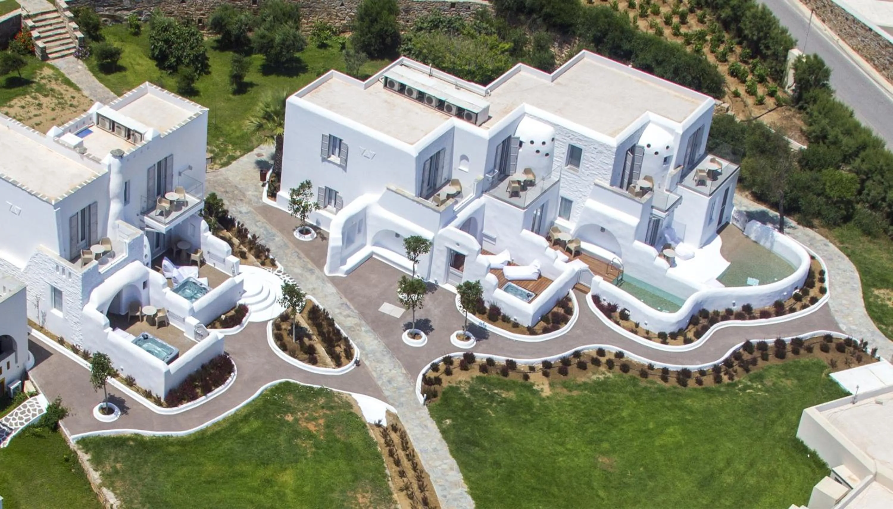 Bird's eye view in Golden Sun Hotel