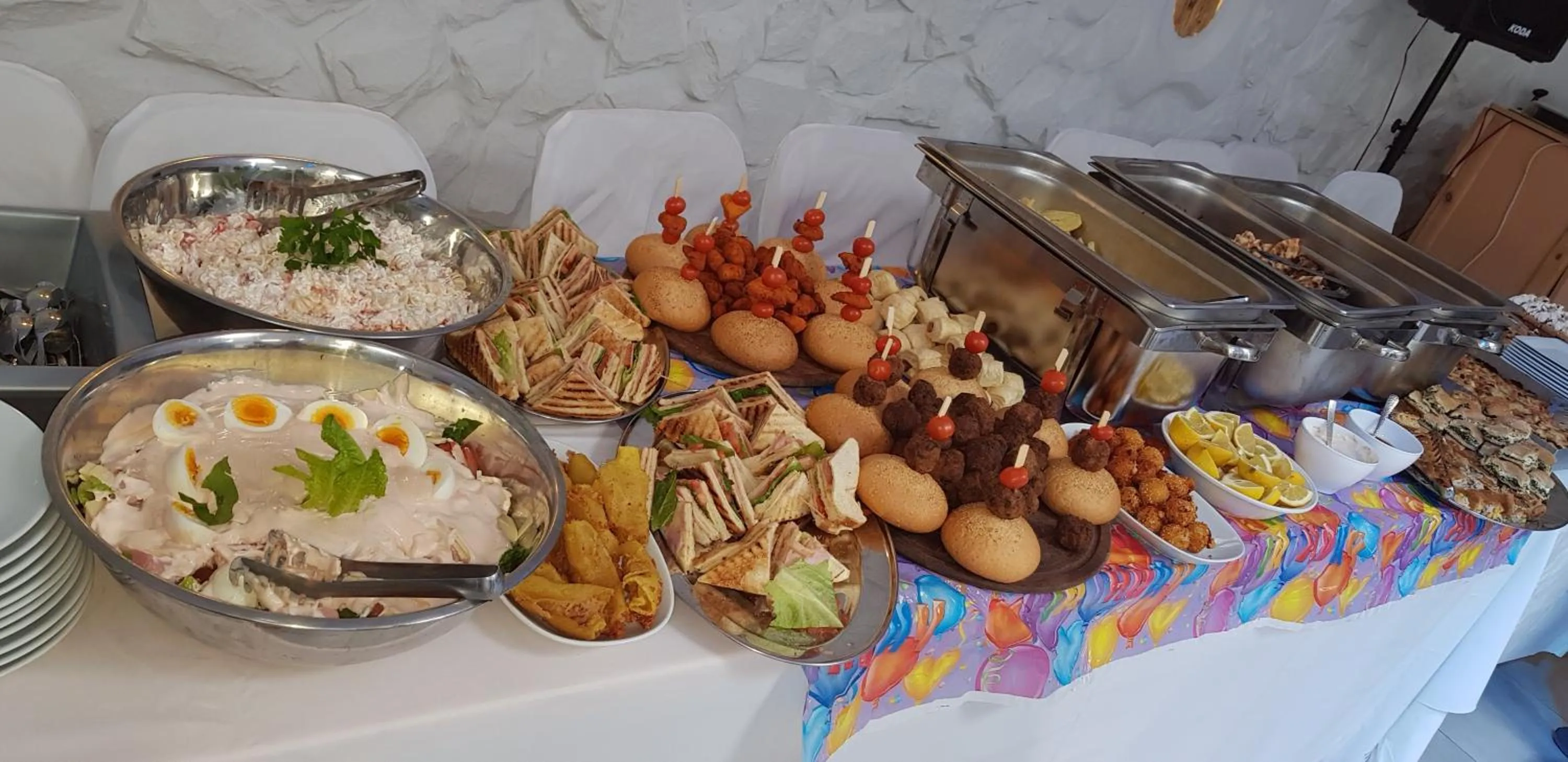 Food in Golden Sun Hotel