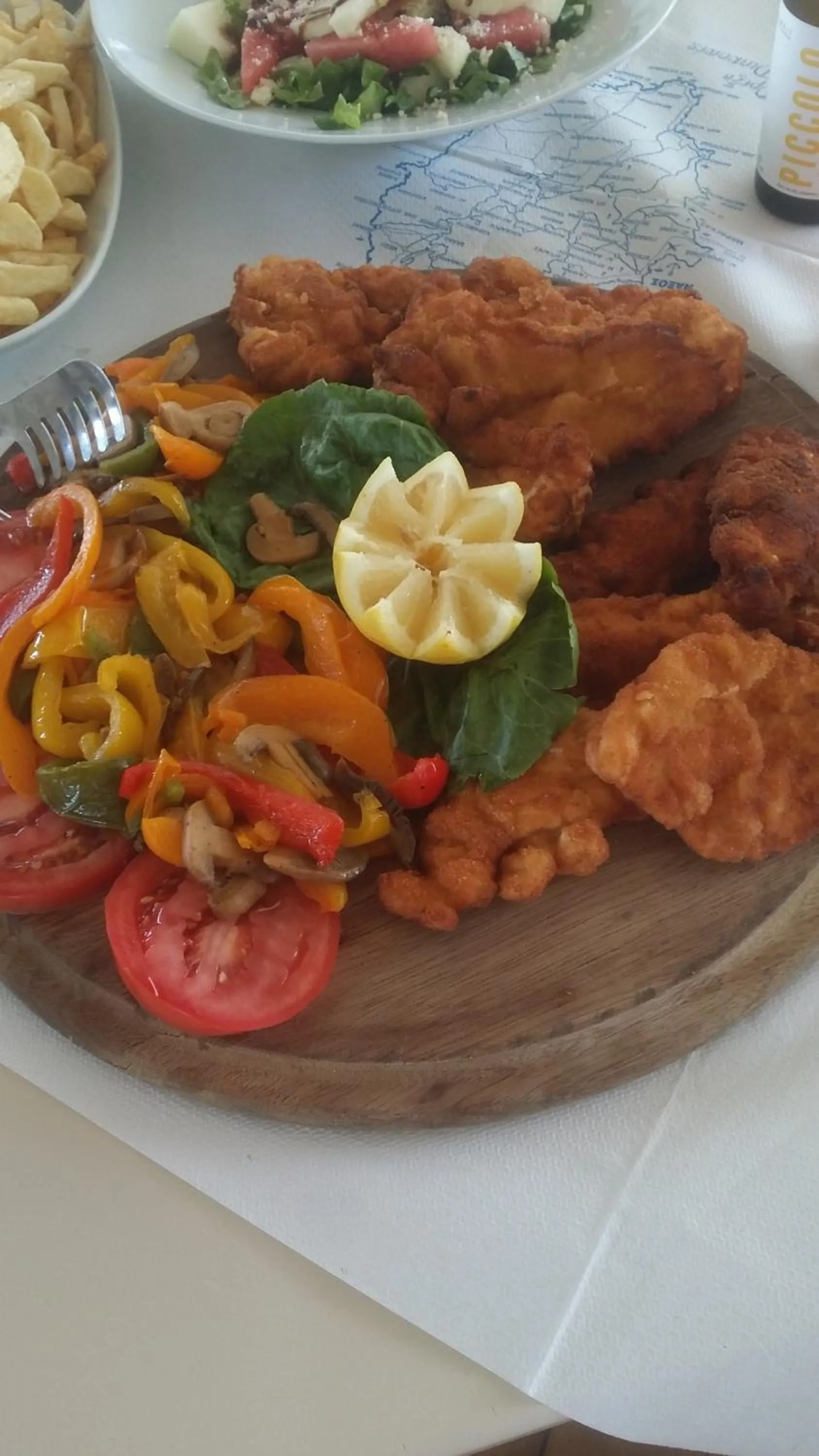 Food in Golden Sun Hotel