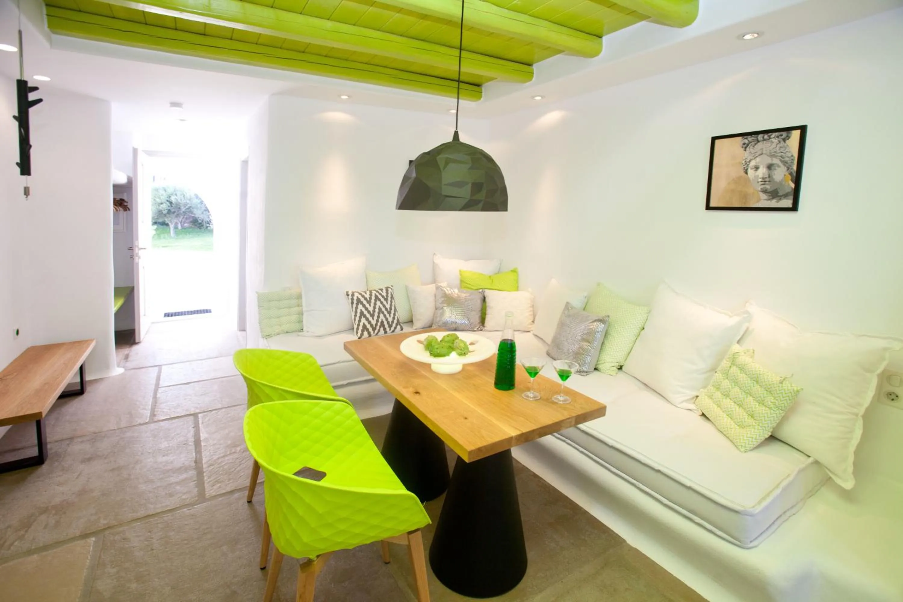 Living room in Golden Sun Hotel