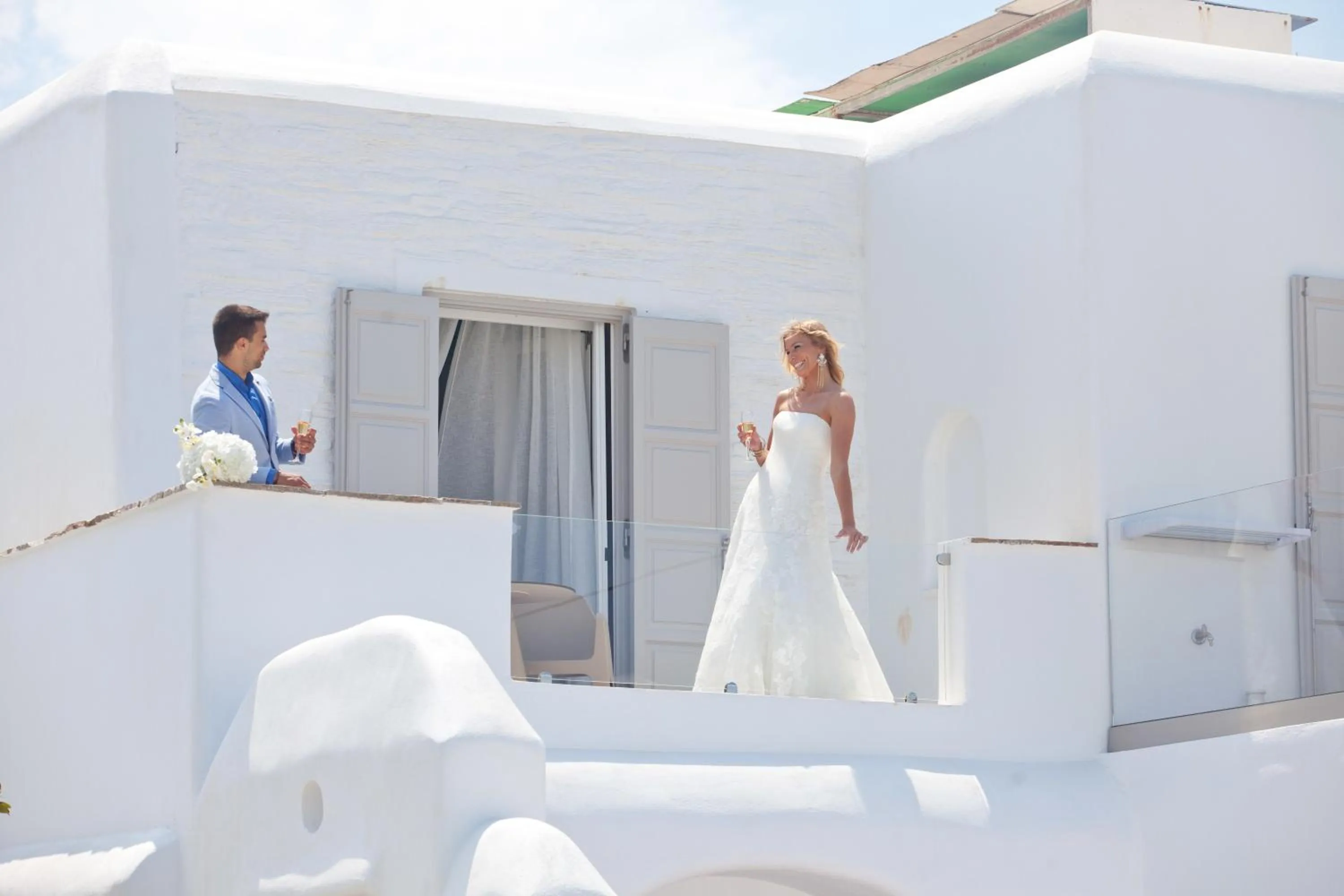 Balcony/Terrace in Golden Sun Hotel