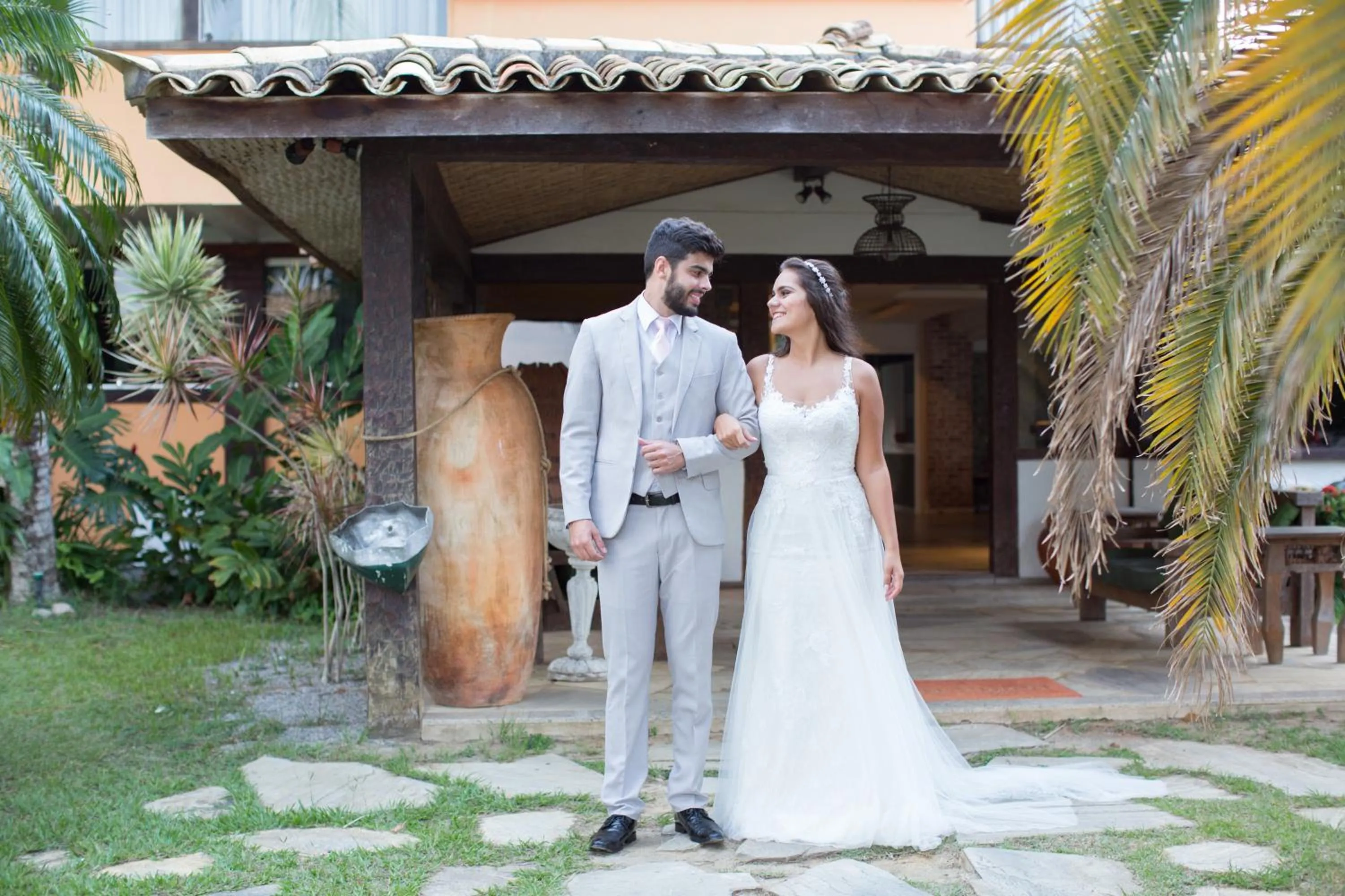 Guests in Pousada Casa do Catavento