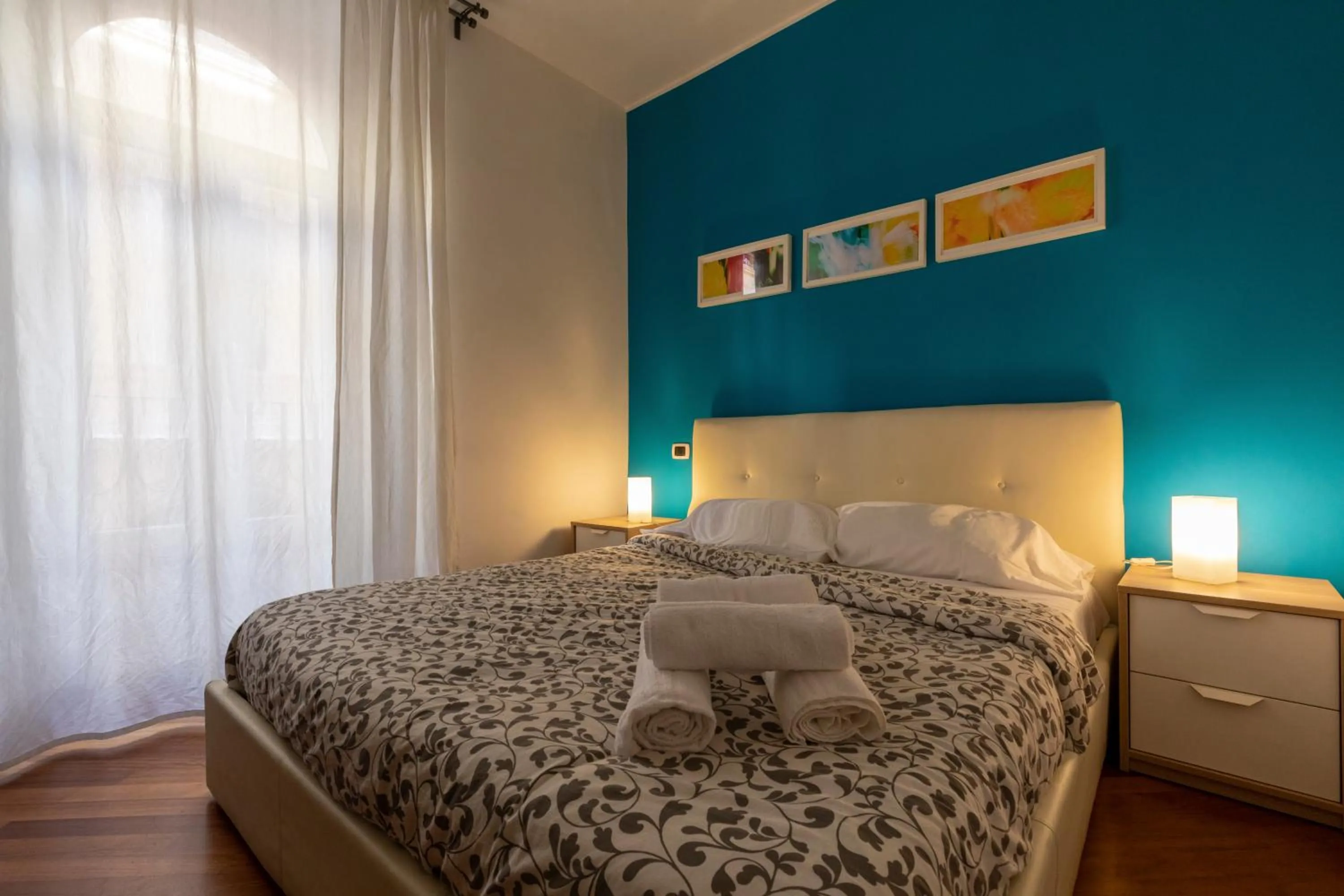 Bedroom, Bed in Borgo Vittorio St. Peter Apartments