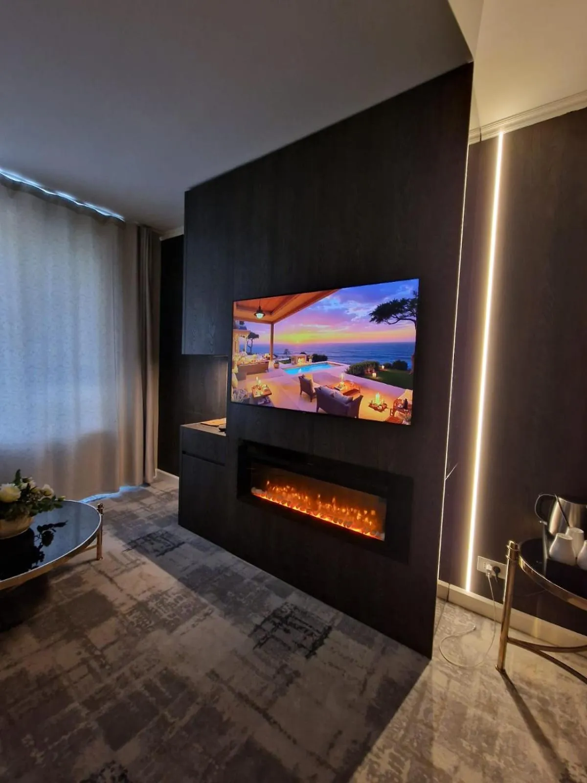 Living room in Hotel Carpathia