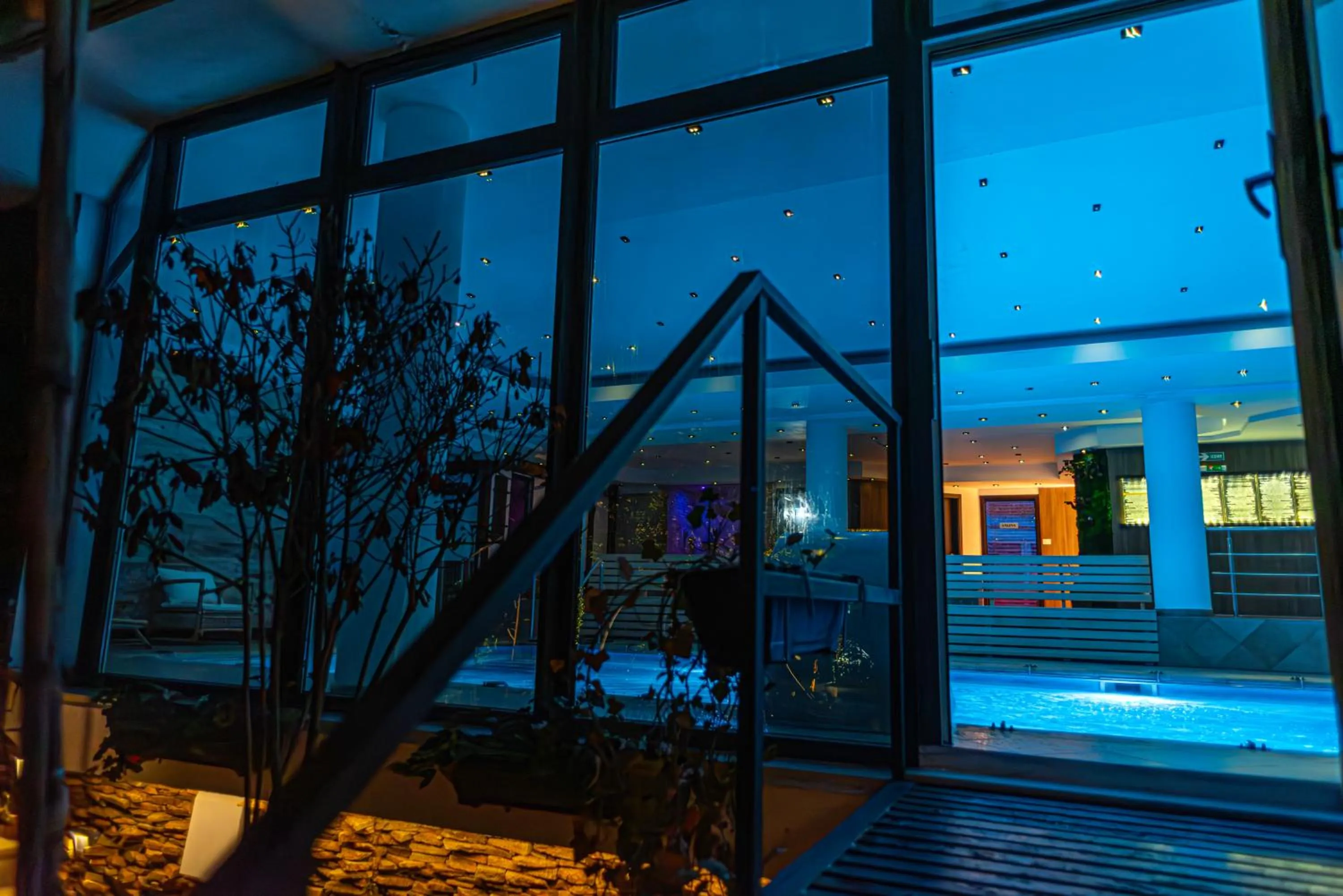 Swimming pool in Hotel Carpathia