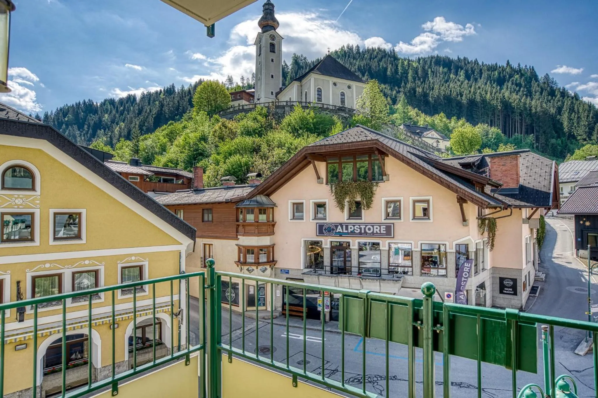 Mountain view in Hotel Alte Post