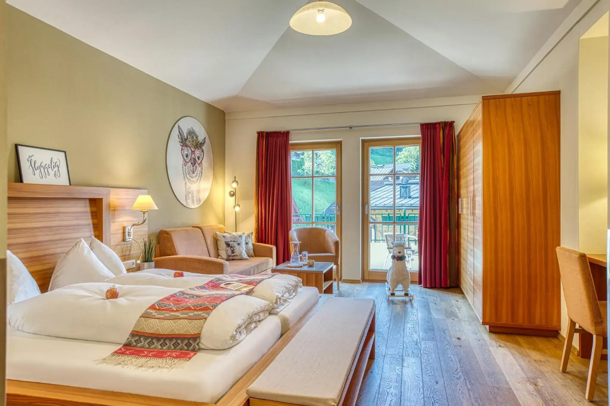 Deluxe Double Room with Balcony in Hotel Alte Post Deluxe Double Room with Balcony in Hotel Alte Post