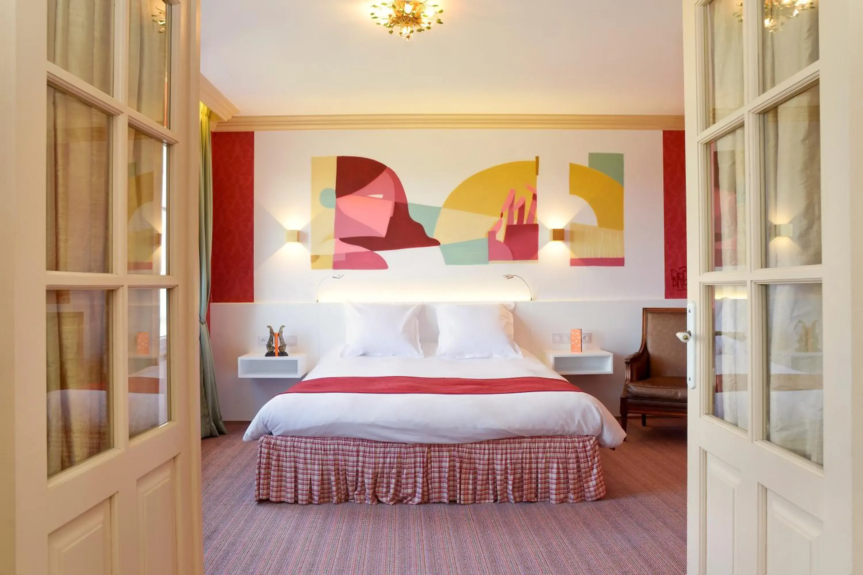 Double King Suite in Hôtel L'Yeuse - Teritoria Double King Suite in Hôtel L'Yeuse - Teritoria