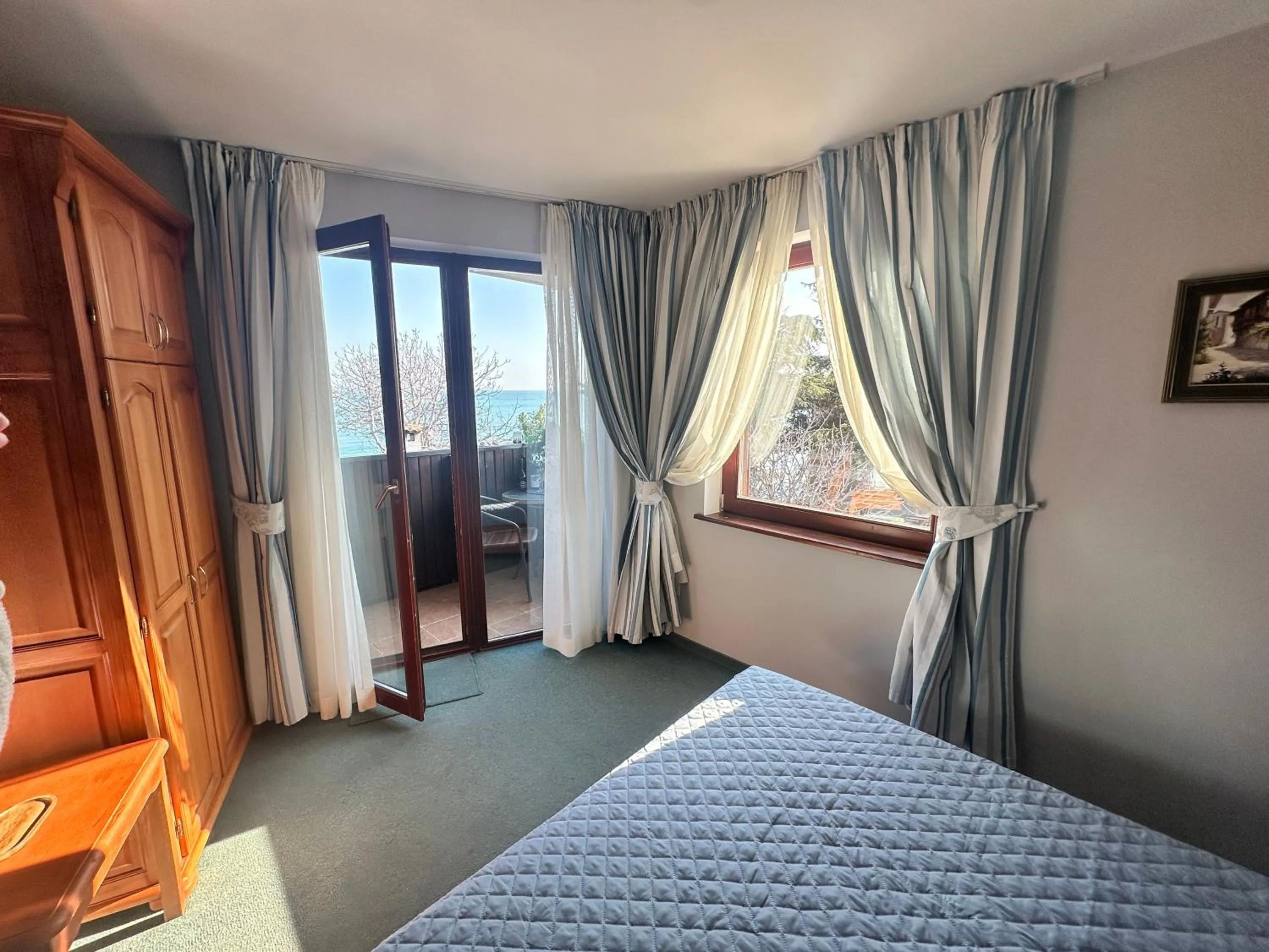 Bathroom, Bed in Boutique Hotel St. Stefan