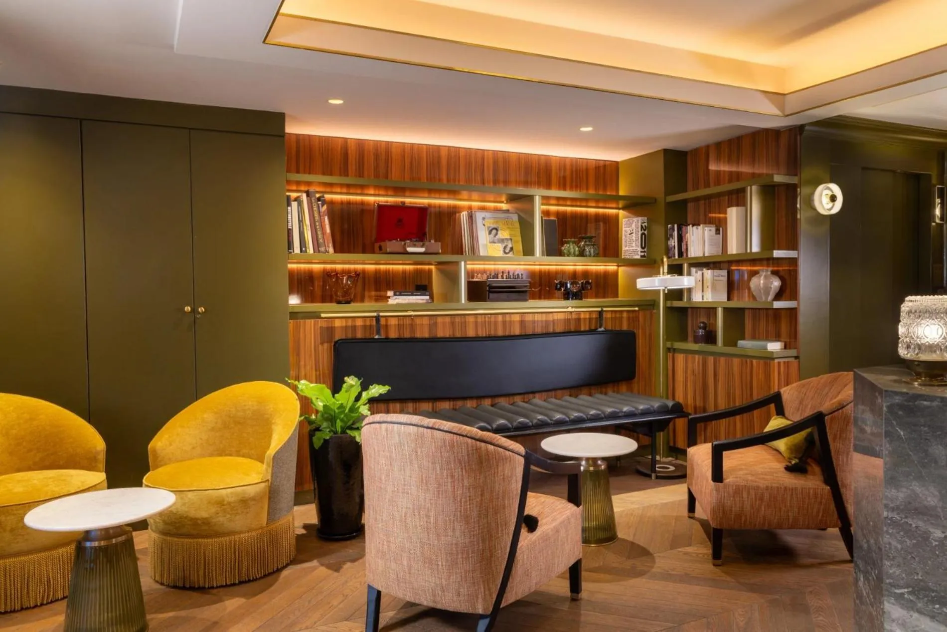 Lobby or reception in Hôtel Aoriste & Spa