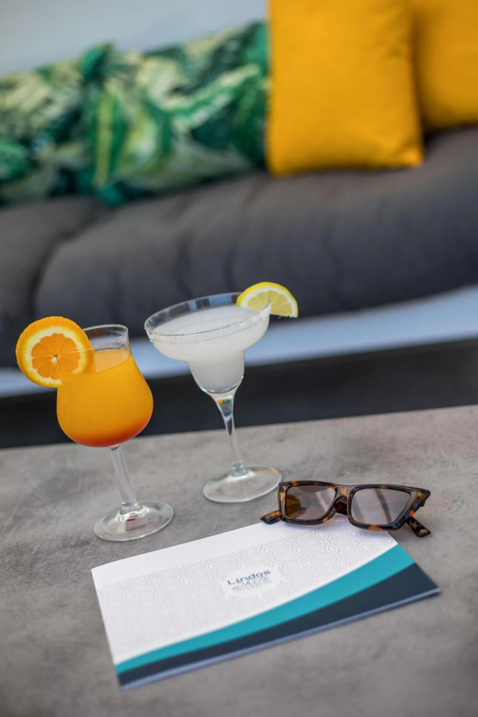 Lounge or bar in Lindos White Hotel & Suites