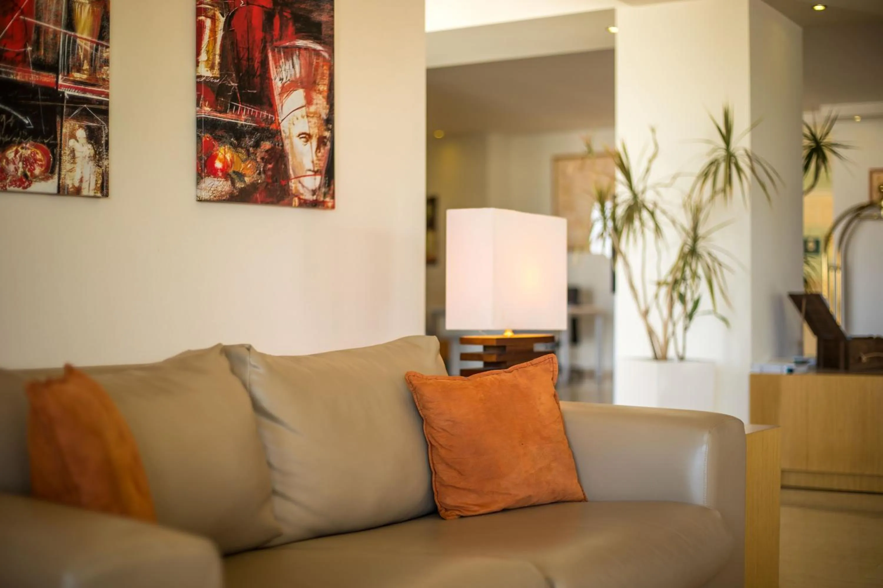 Lobby or reception in Lindos White Hotel & Suites