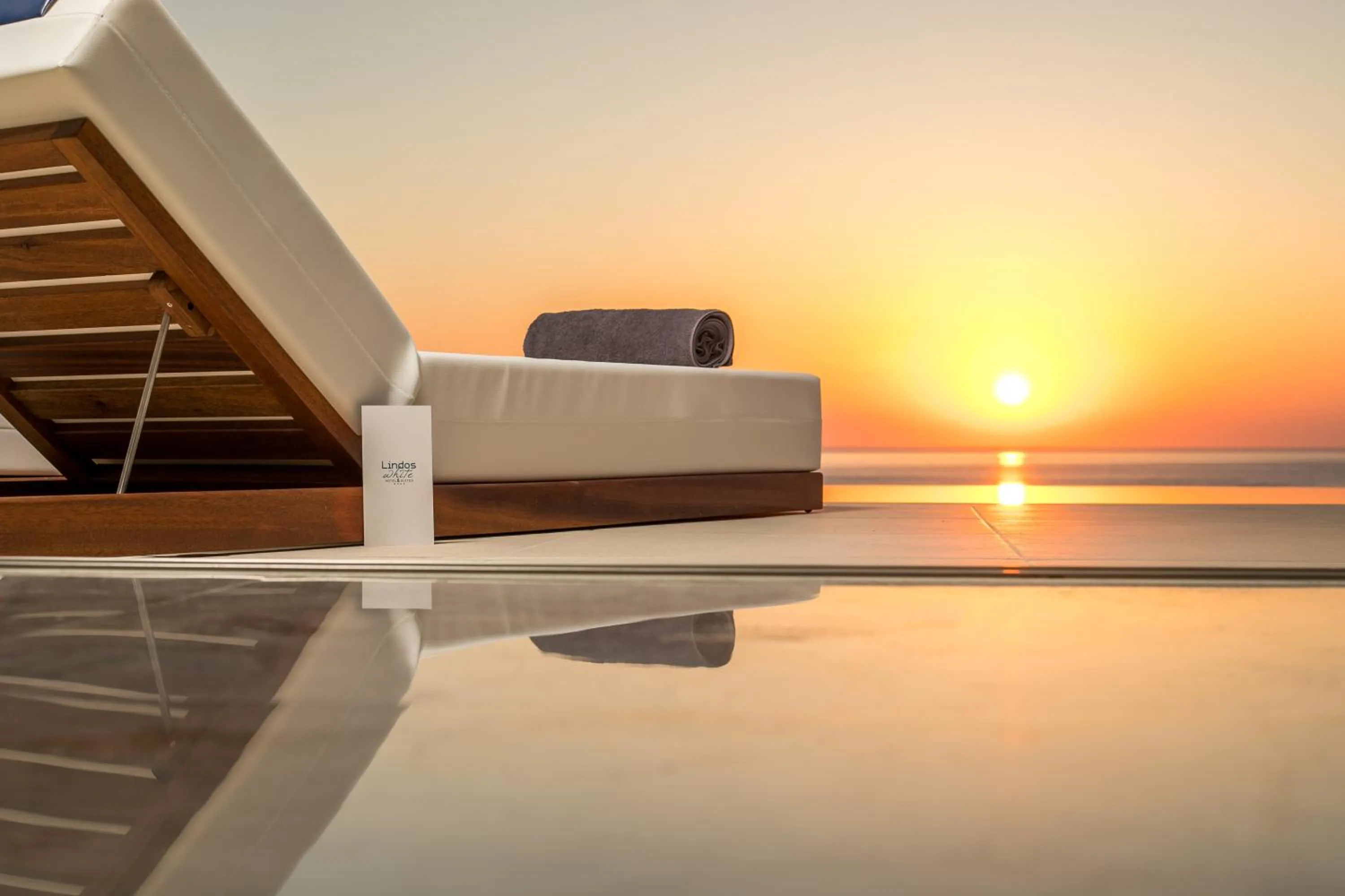 Swimming pool in Lindos White Hotel & Suites