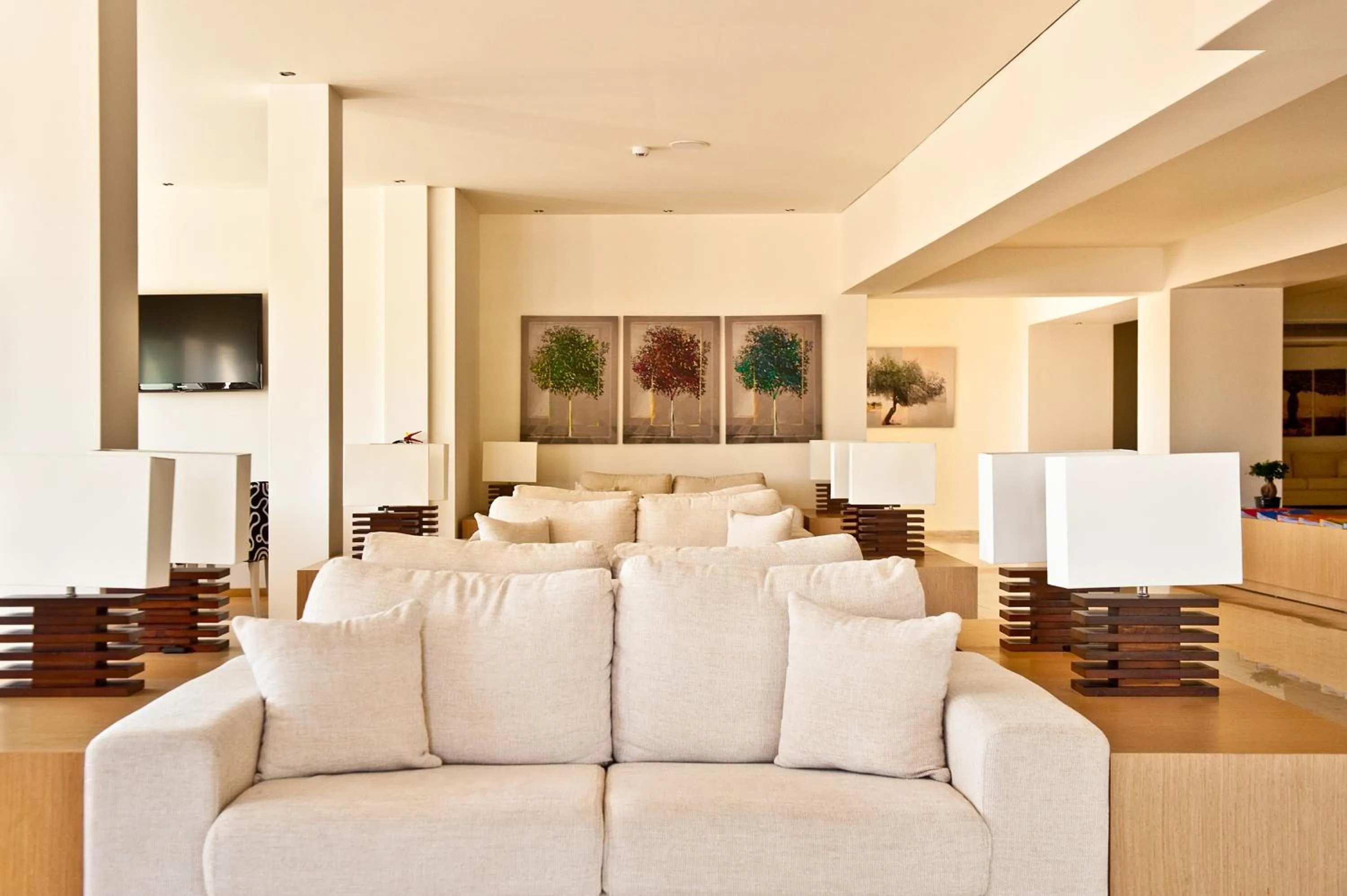 Lounge or bar in Lindos White Hotel & Suites