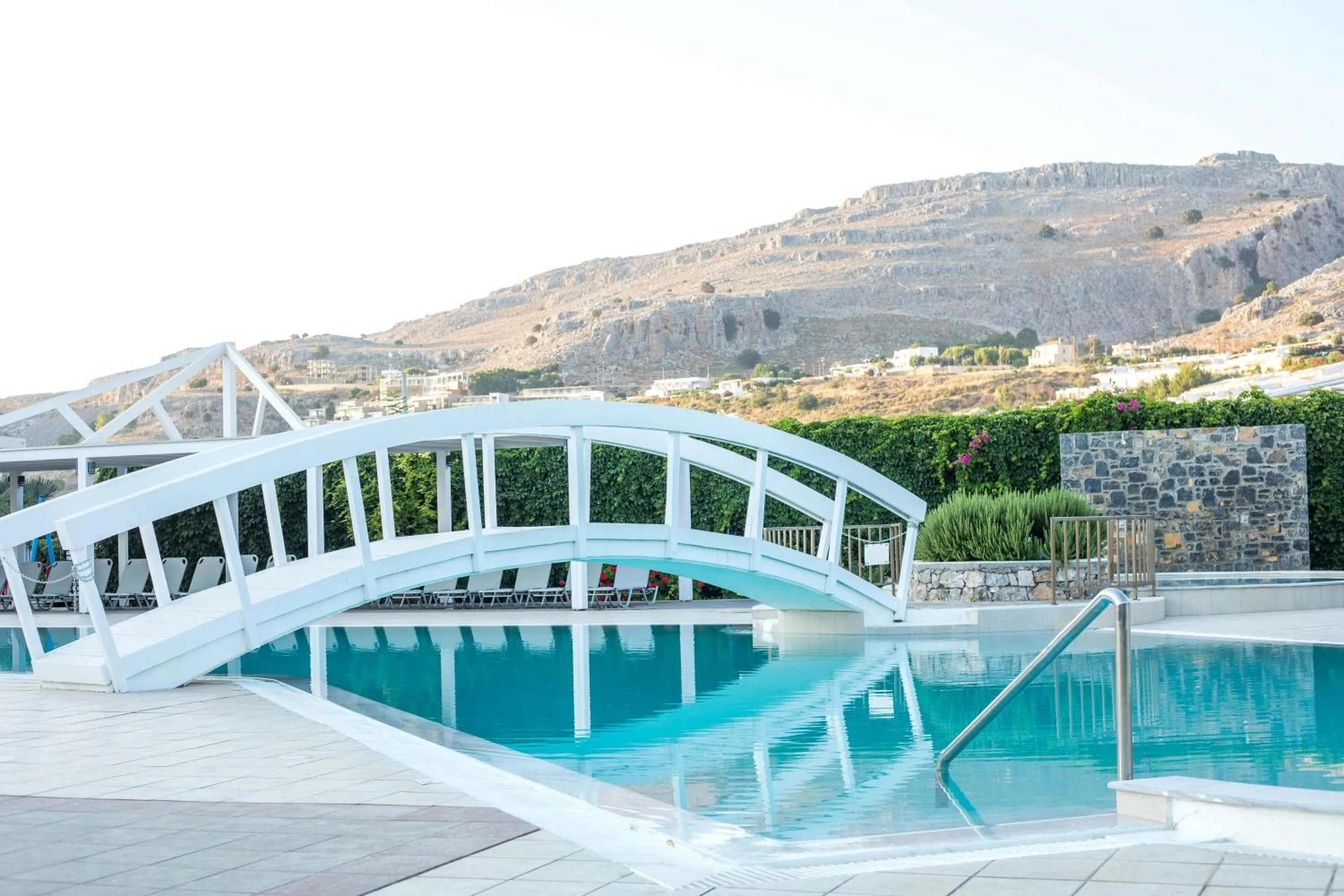 Swimming pool in Lindos White Hotel & Suites