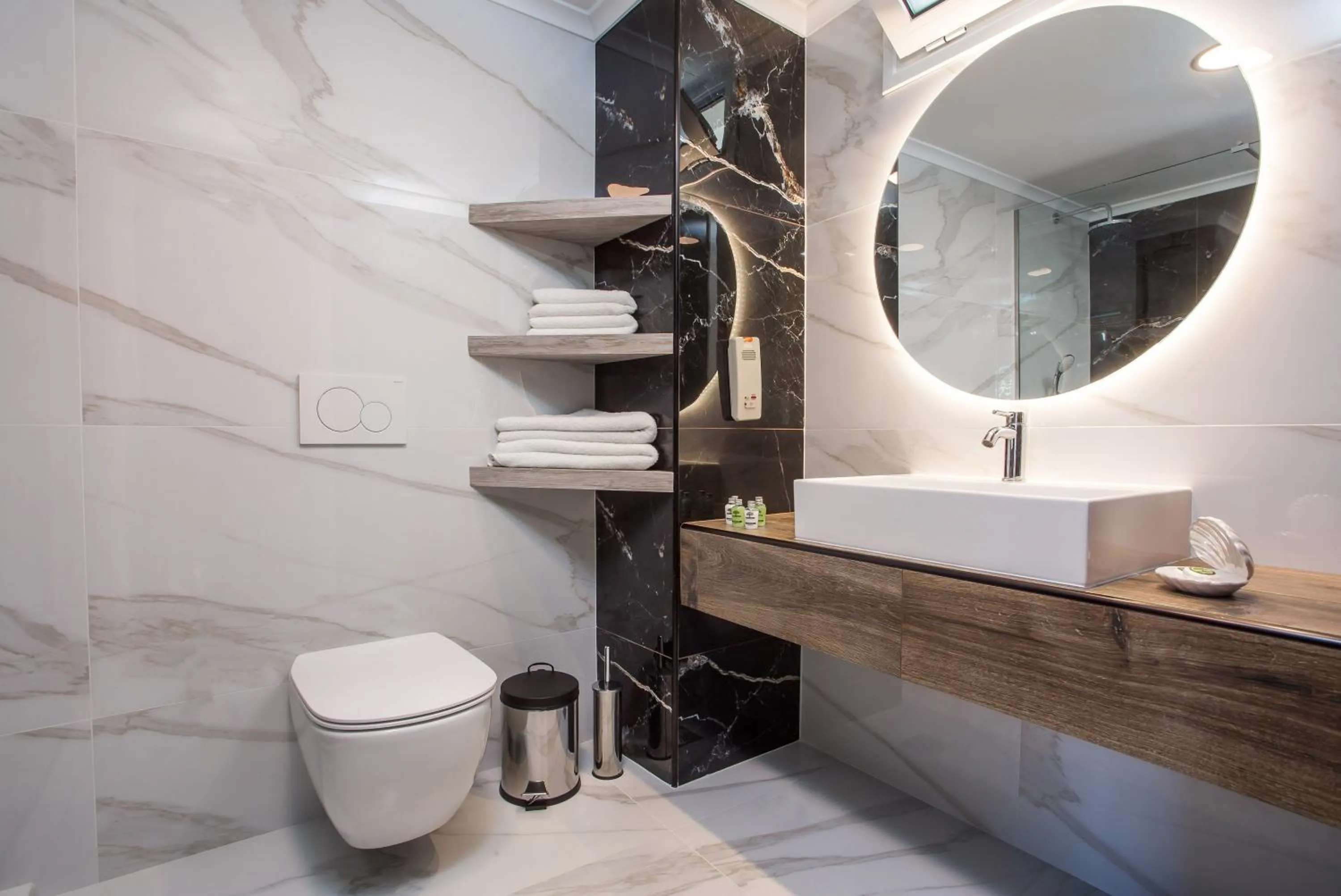 Bathroom in Lindos White Hotel & Suites