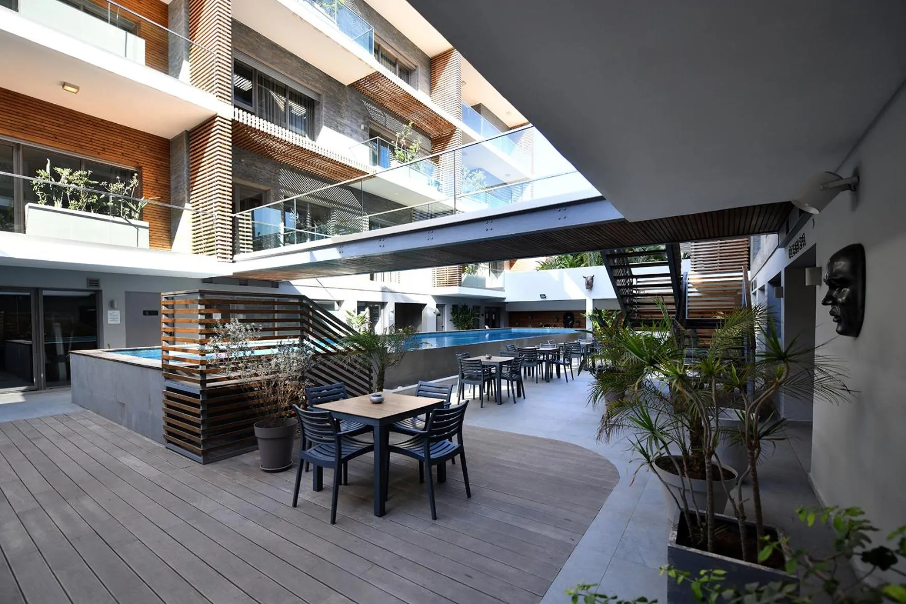 Patio in Ocean Park Hotel, Premium Suites & Wellness