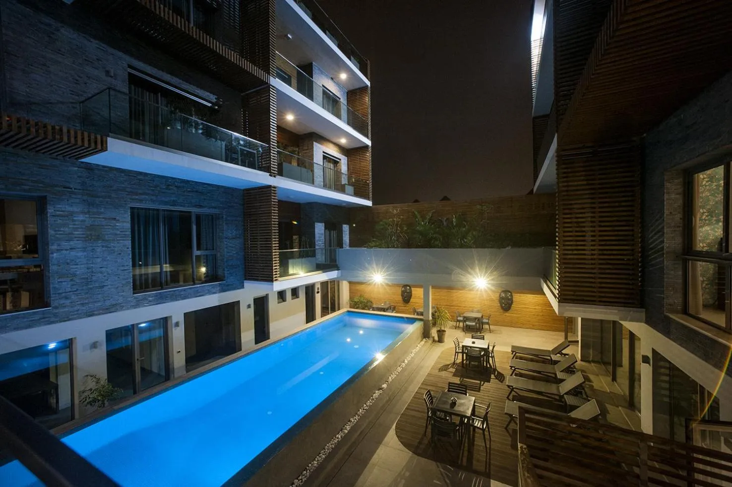 Patio in Ocean Park Hotel, Premium Suites & Wellness