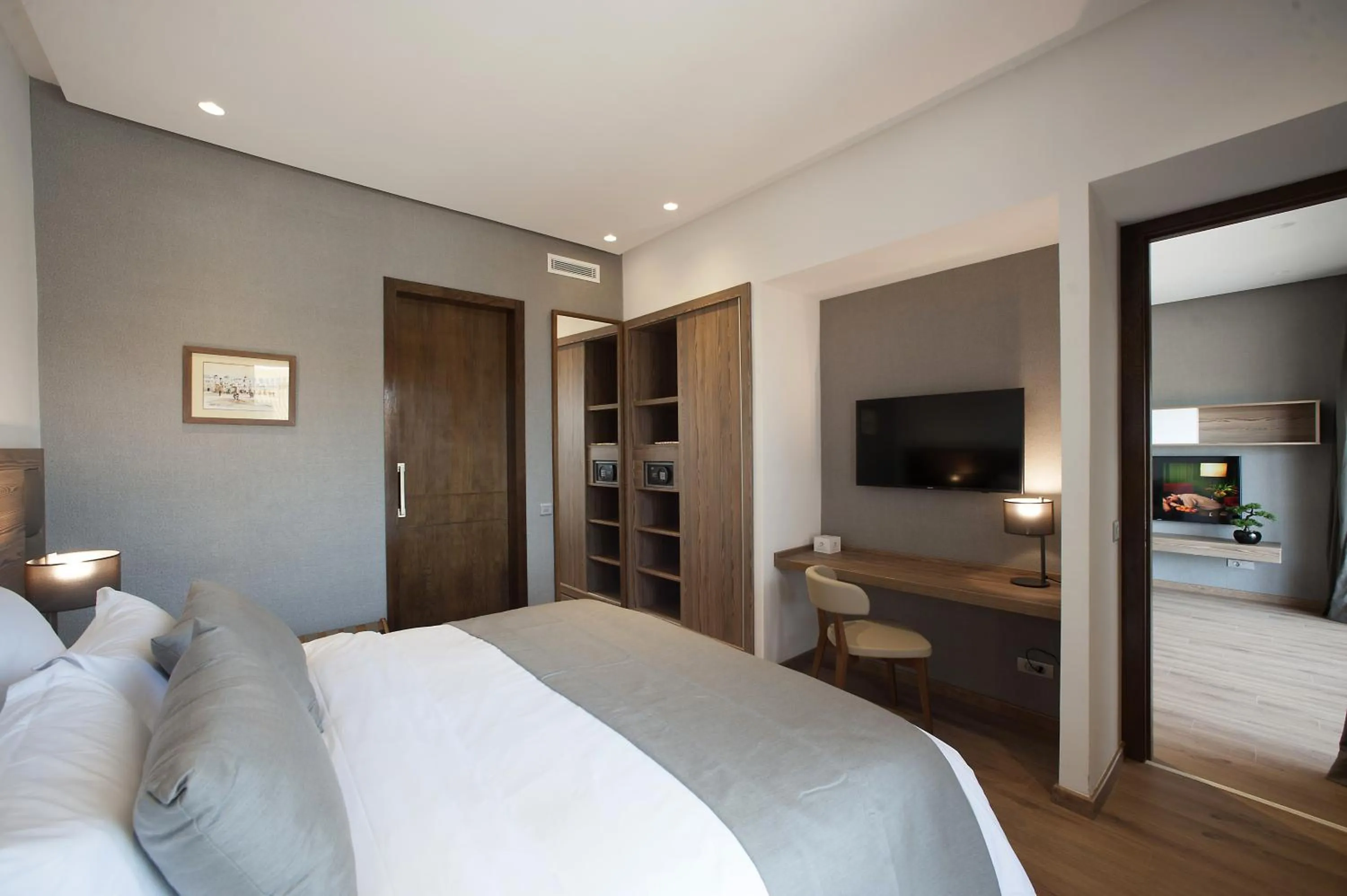 Bed in Ocean Park Hotel, Premium Suites & Wellness