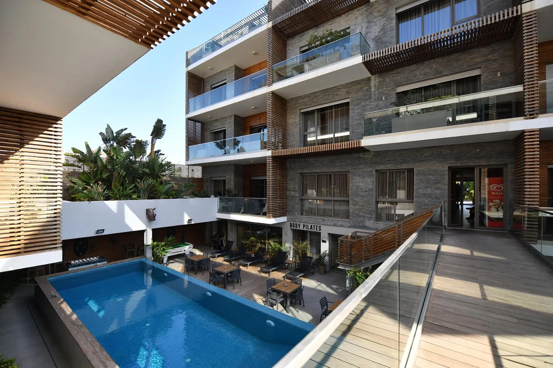 Patio in Ocean Park Hotel, Premium Suites & Wellness